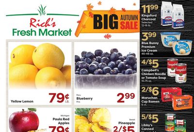 Rich's Fresh Market Weekly Ad September 23 - 29, 2026