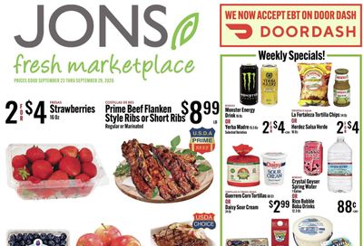 Jons International Marketplace (Inglewood-Los Angeles Area, CA) Weekly Ad September 23 - 29, 2026