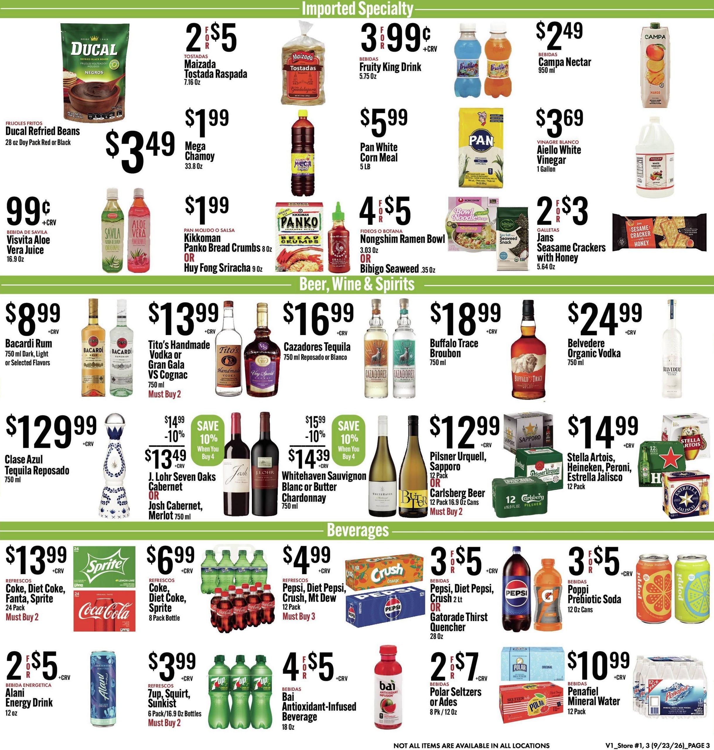 Jons International Marketplace (Inglewood-Los Angeles Area, CA) Weekly Ad September 23 - 29, 2026