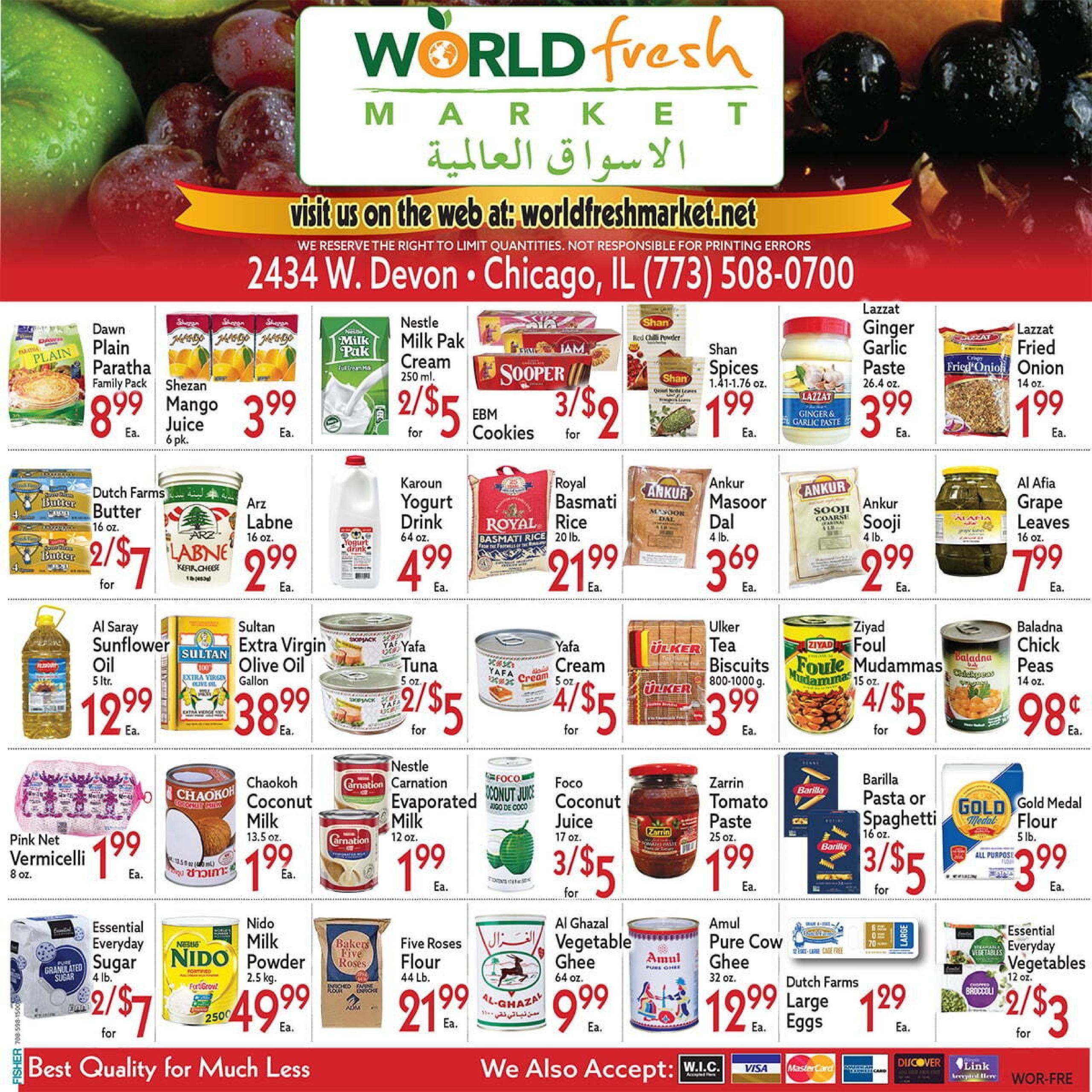 World Fresh Market Weekly Ad September 23 - 30, 2026