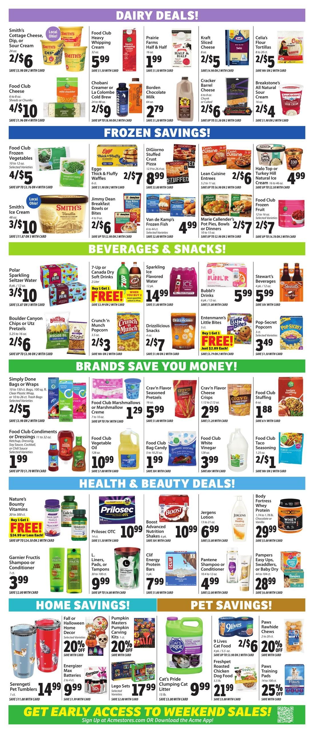 Acme Fresh Market Weekly Ad September 24 - 30, 2026