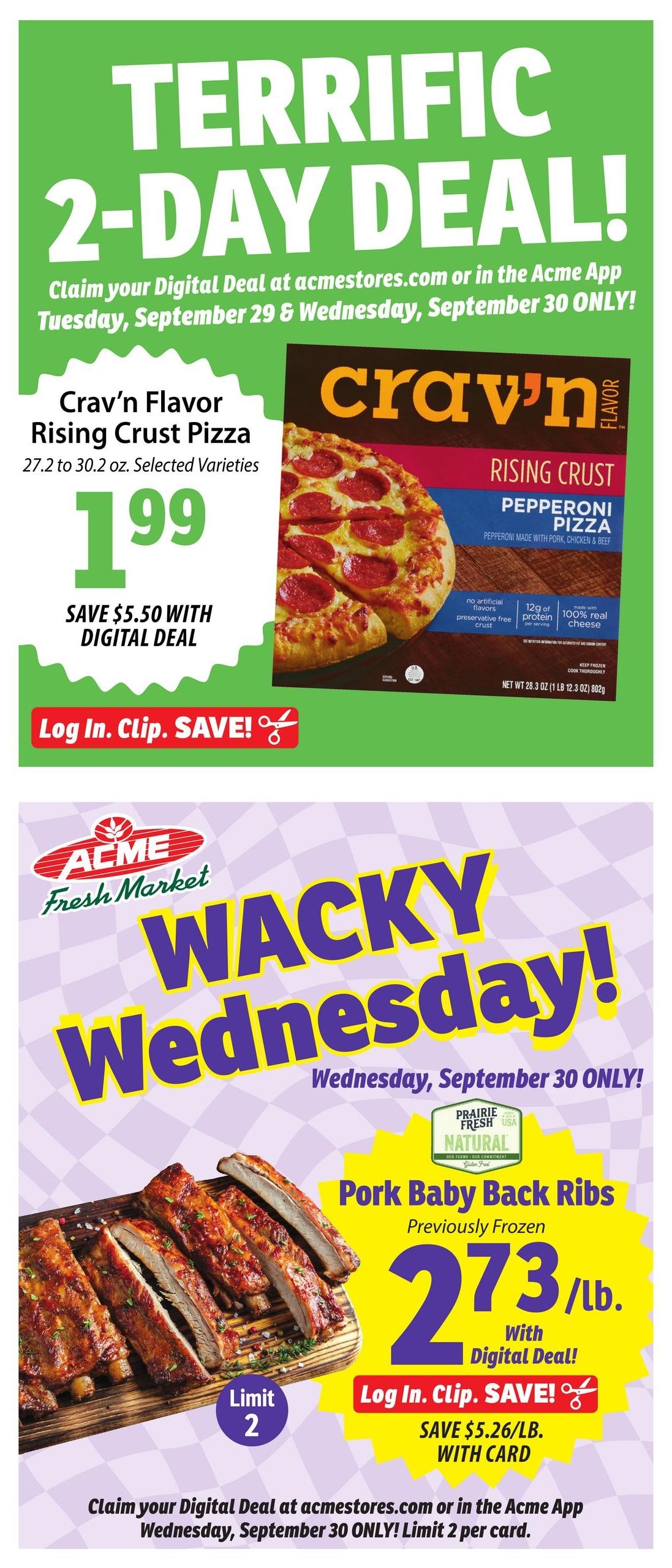 Acme Fresh Market Weekly Ad September 24 - 30, 2026