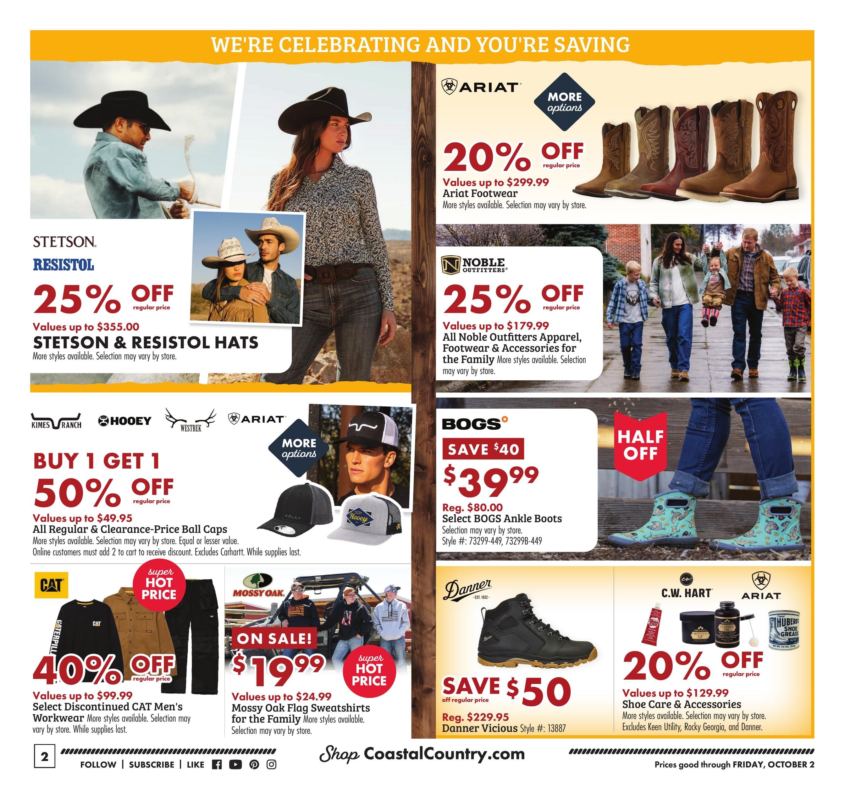 Coastal Farm (Bend Area, OR) Anniversary Sale Weekly Ad September 23 - October 2, 2026