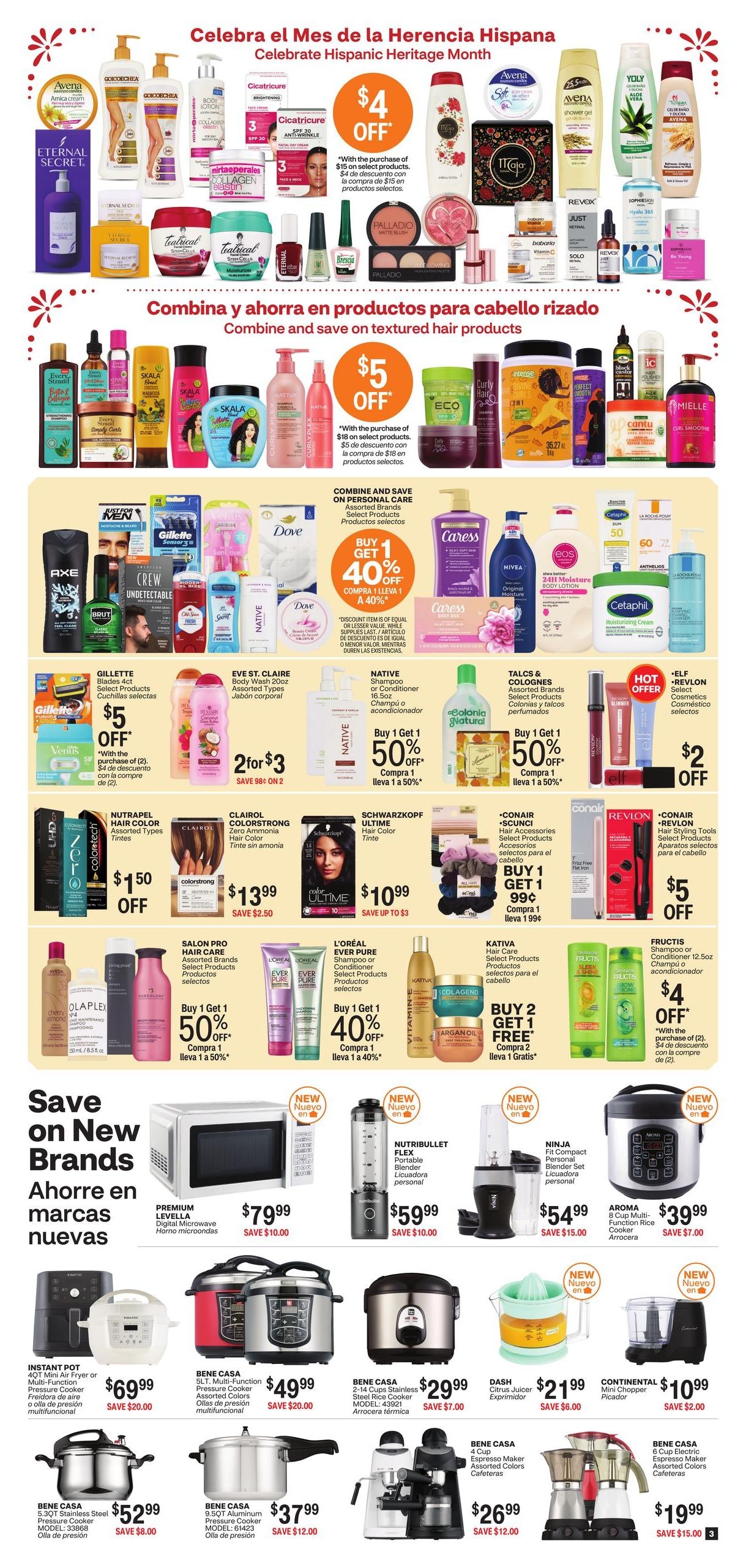 CVS Pharmacy (Davie Area, FL) Navarro Weekly Ad September 23 - 29, 2026