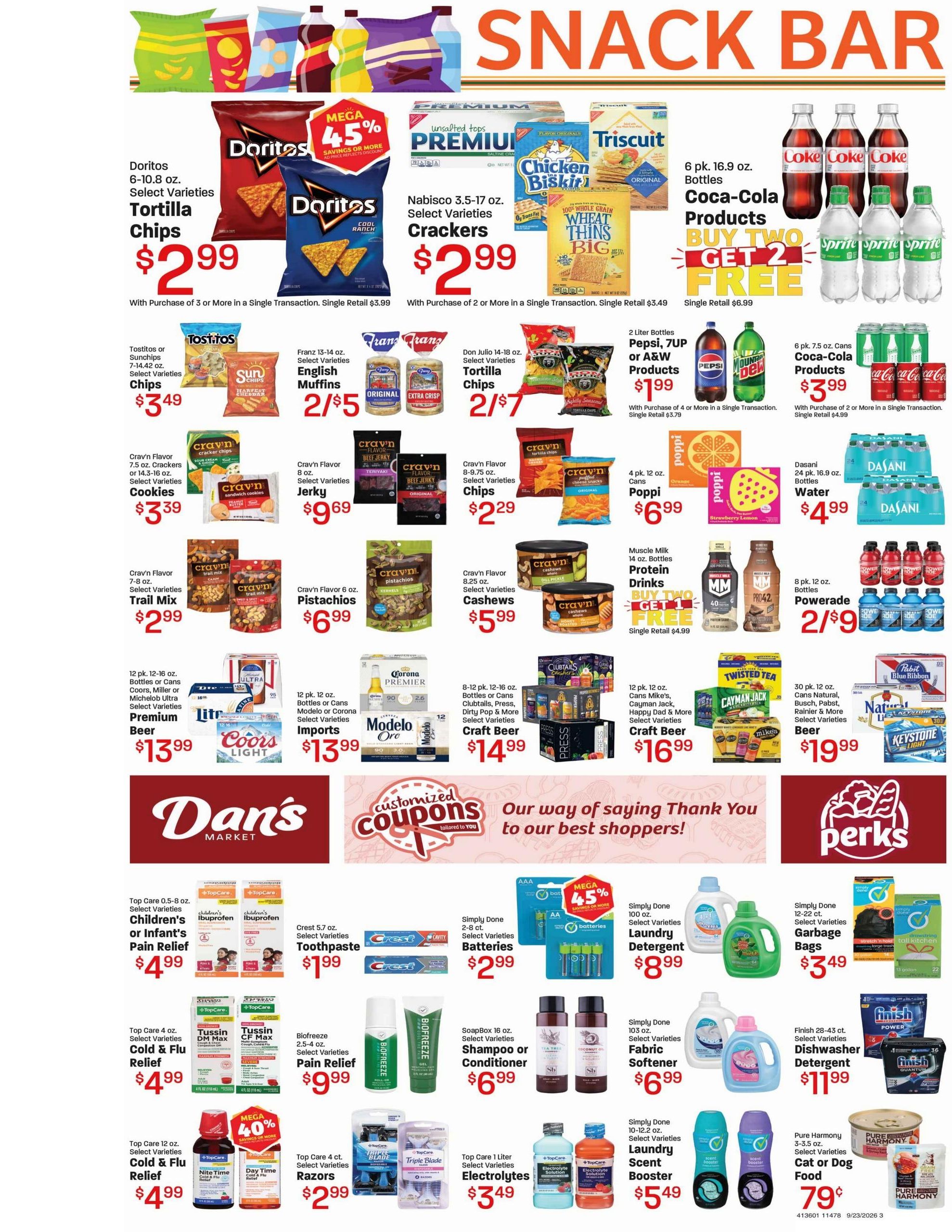 Dan's Fresh Market (Salt Lake City-West Valley City Area, UT) Weekly Ad September 23 - 29, 2026