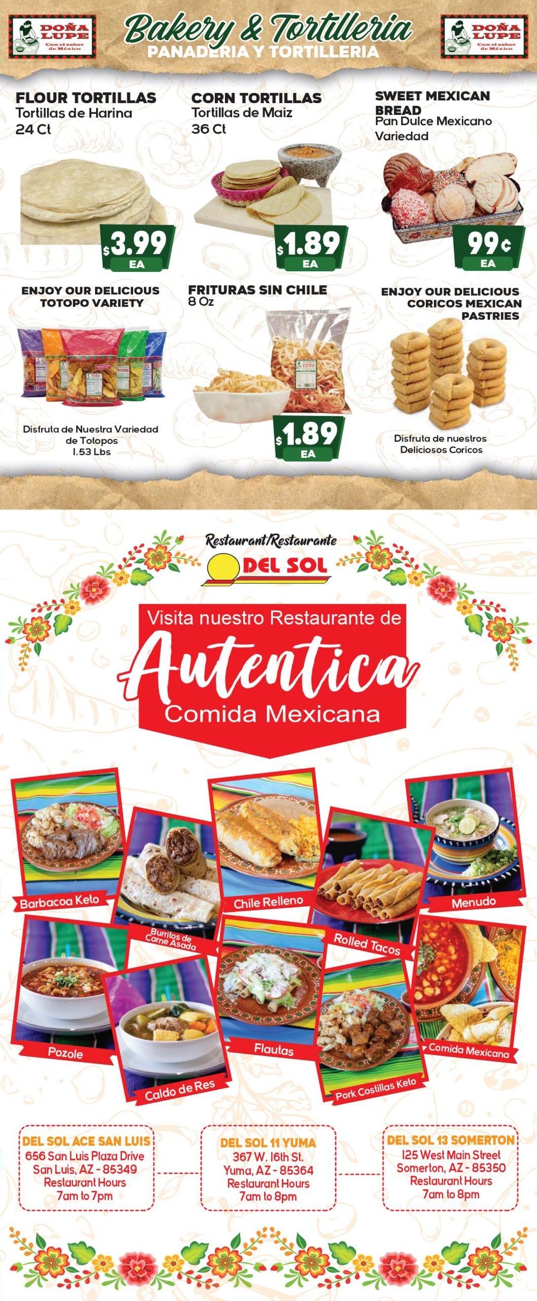 Del Sol IGA Weekly Ad September 23 - 29, 2026