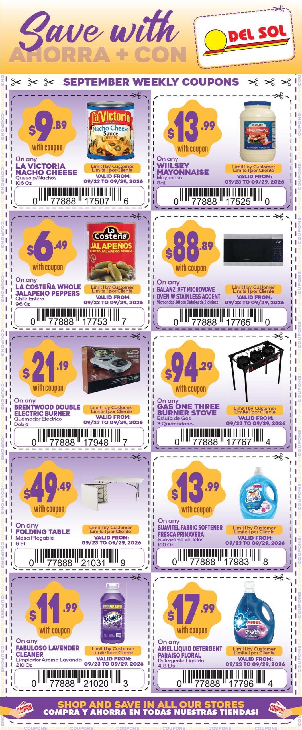Del Sol IGA Weekly Ad September 23 - 29, 2026