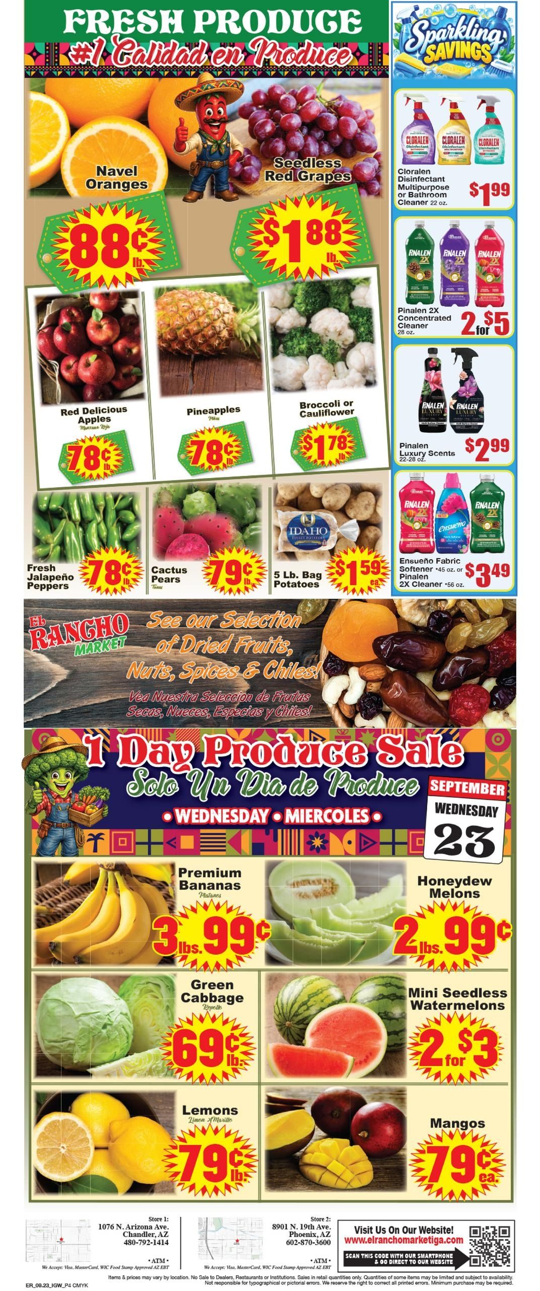 El Rancho Market Weekly Ad September 23 - 29, 2026