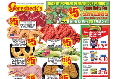 Geresbeck's Food Market Weekly Ad September 23 - 29, 2026