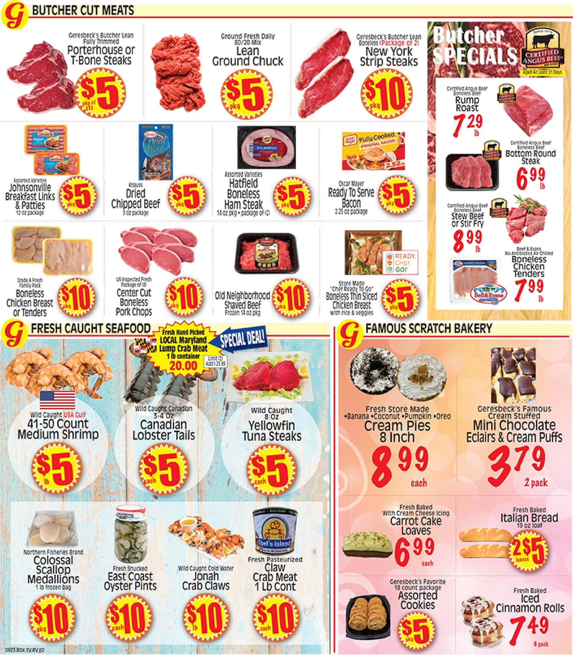 Geresbeck's Food Market Weekly Ad September 23 - 29, 2026