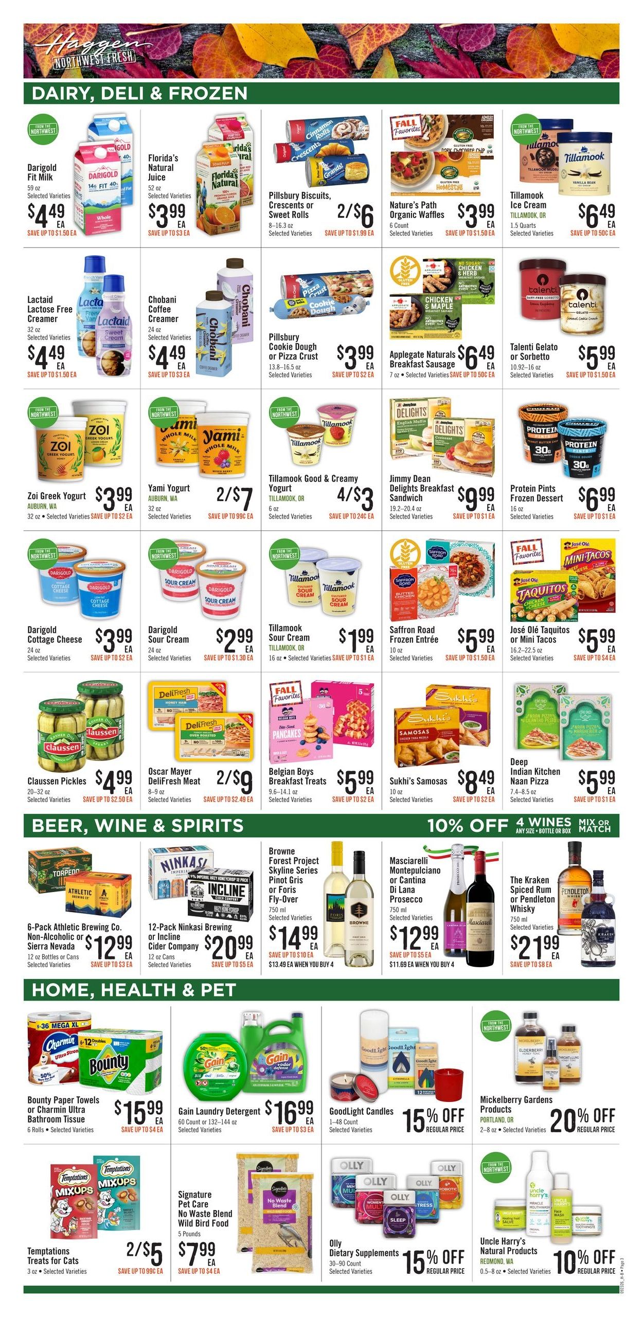 Haggen Weekly Ad September 23 - October 6, 2026