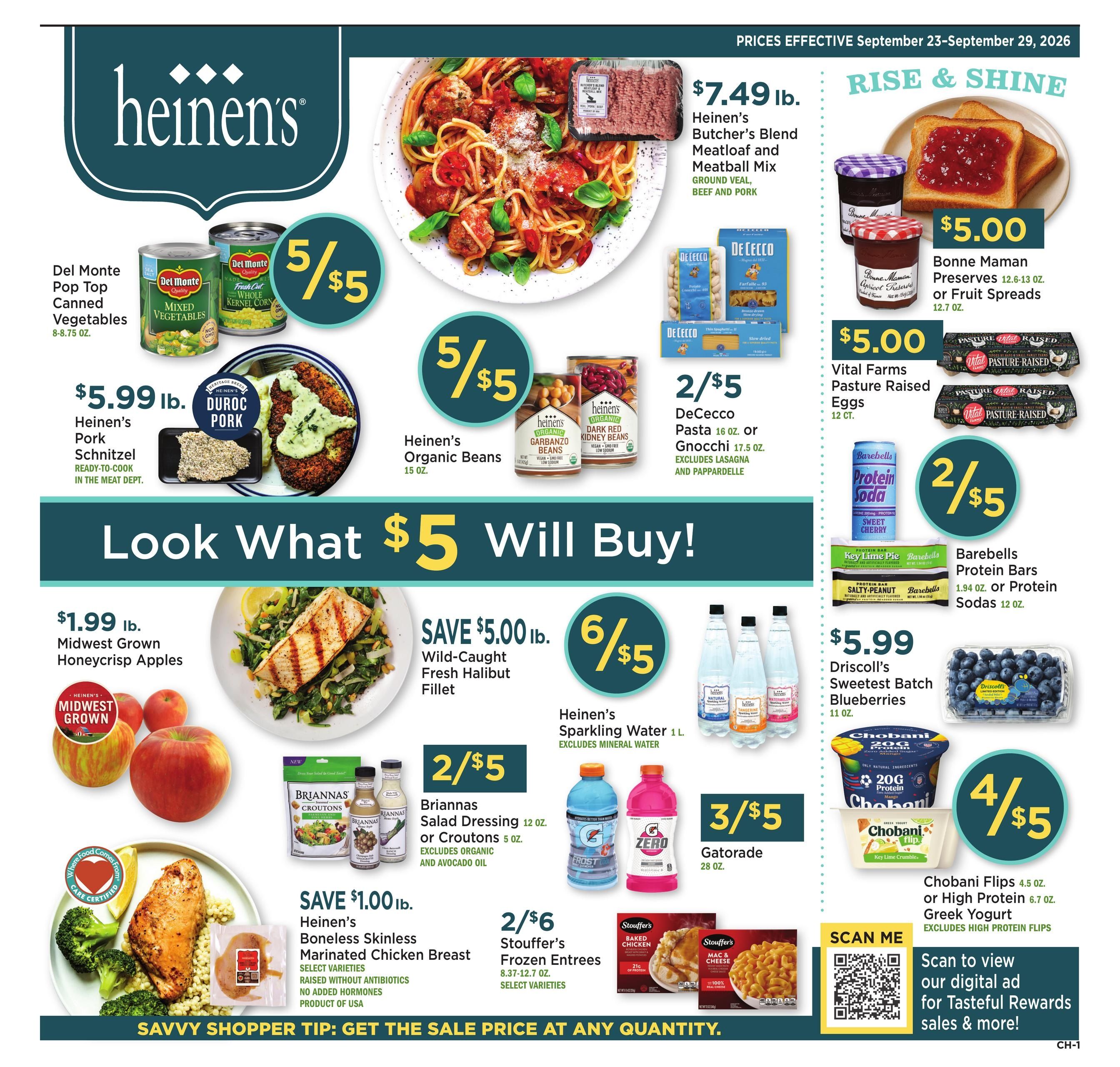 Heinen's Grocery Store (Chicago-Elgin Area, IL) Weekly Ad September 23 - 29, 2026