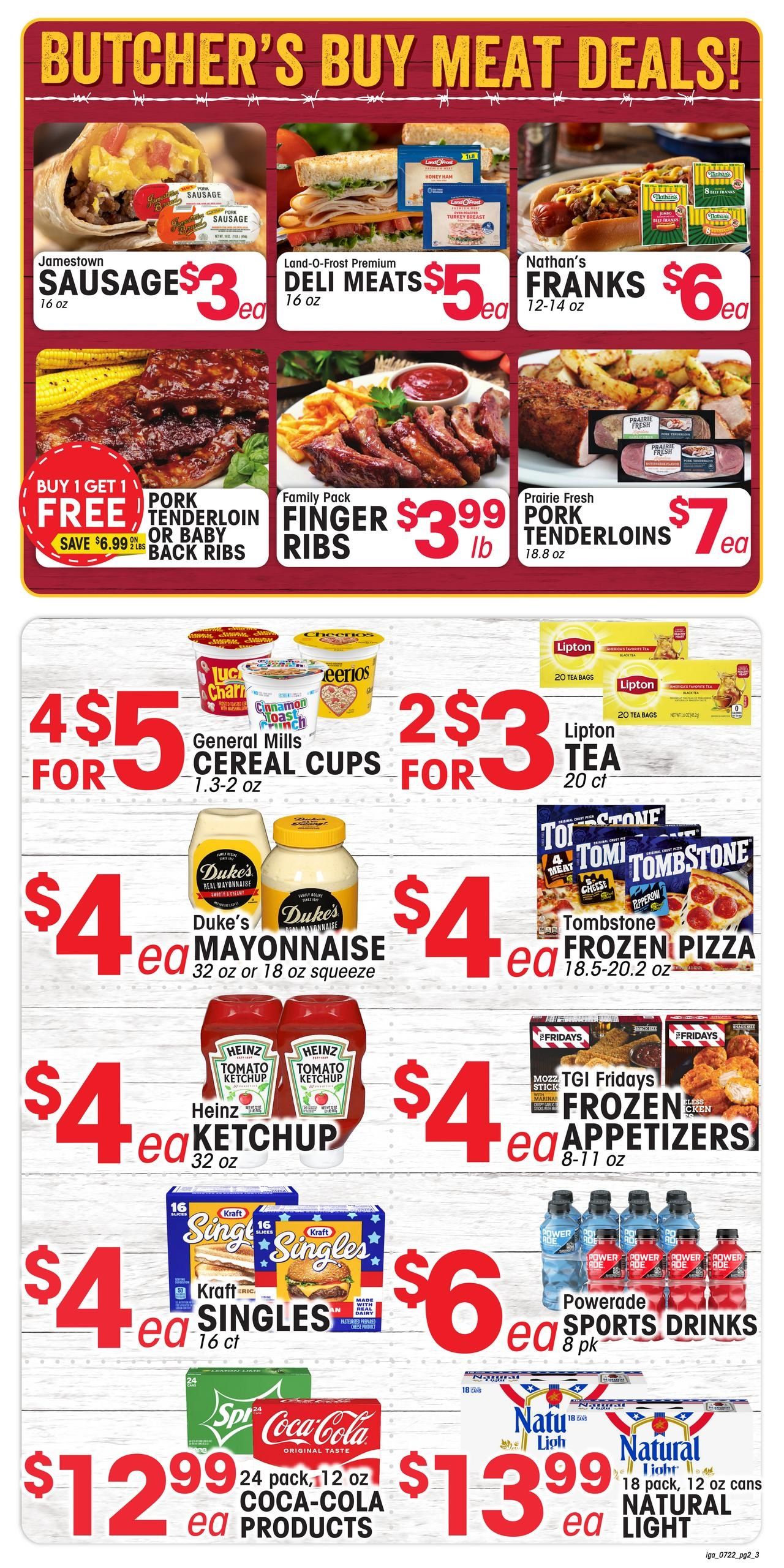 IGA Southeast (Augusta-Macon Area, GA) Weekly Ad September 23 - 29, 2026