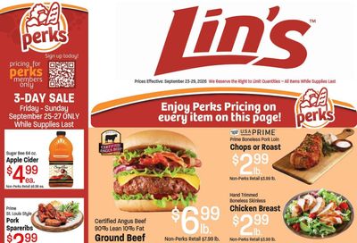 Lin's Fresh Market (St. George Area, UT) Weekly Ad September 23 - 29, 2026
