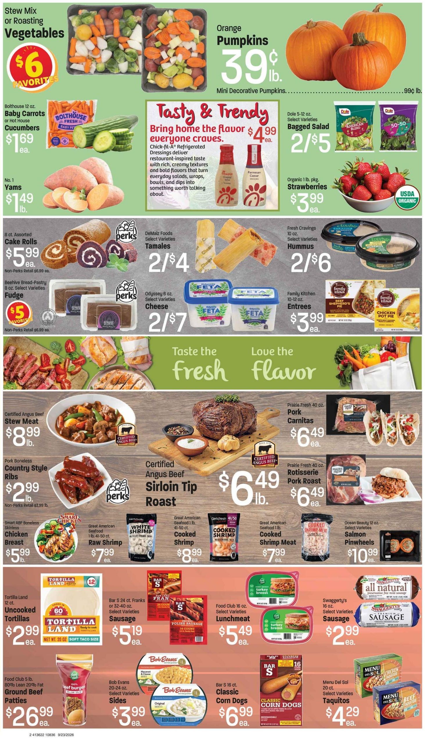 Lin's Fresh Market (St. George Area, UT) Weekly Ad September 23 - 29, 2026