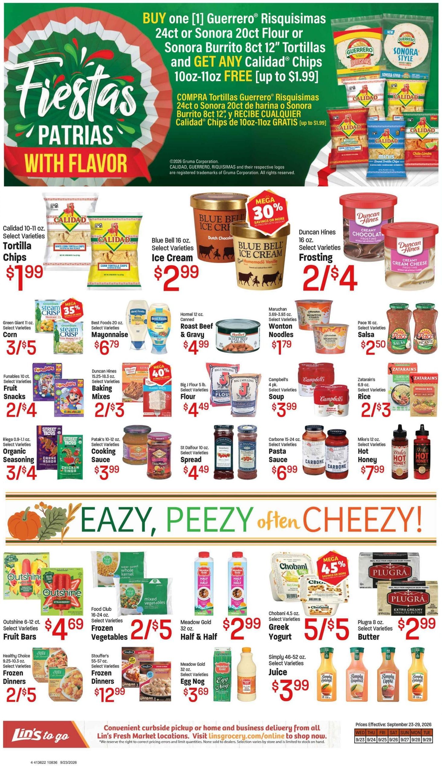 Lin's Fresh Market (St. George Area, UT) Weekly Ad September 23 - 29, 2026