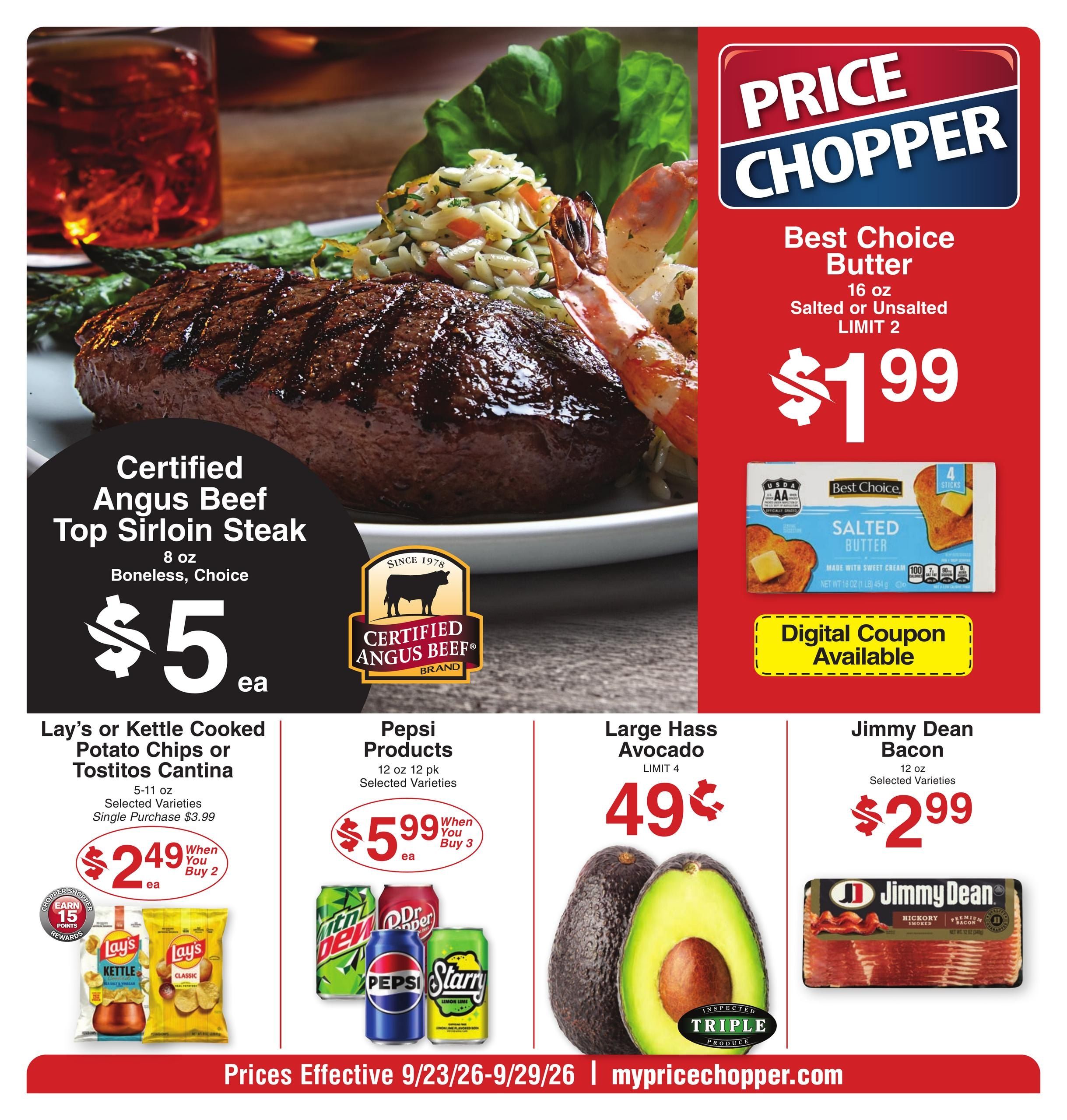 Price Chopper KC (Basehor Area, KS) Weekly Ad September 23 - 29, 2026