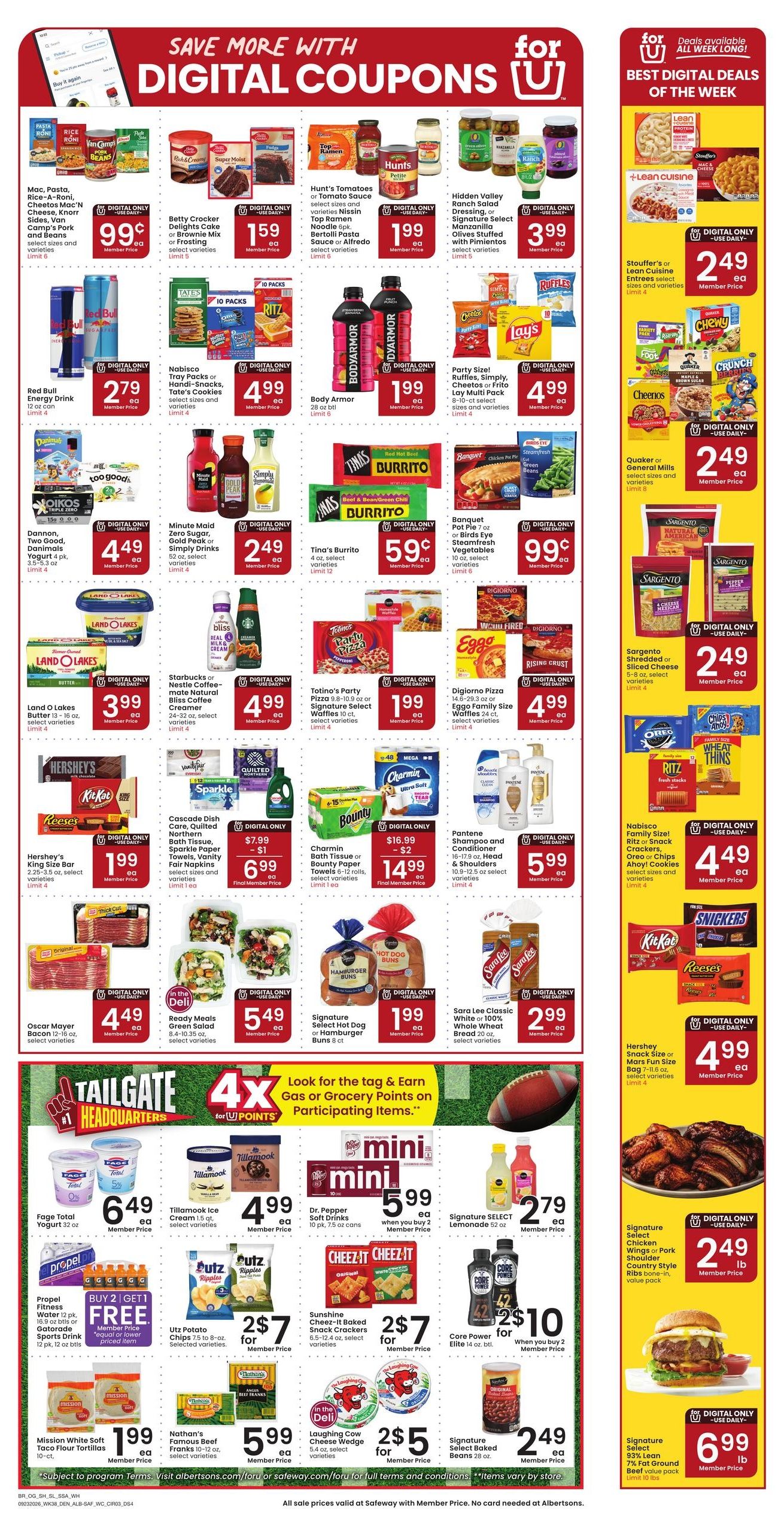 Safeway (Alma Area, CO) Weekly Ad September 23 - 29, 2026
