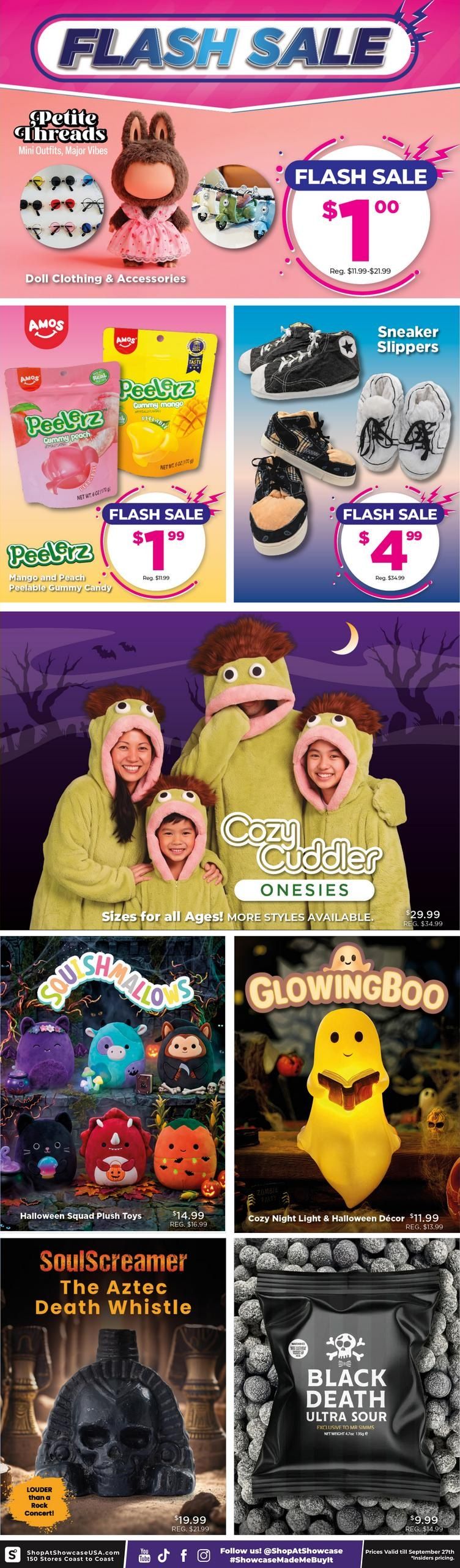 Showcase US Weekly Ad September 21 - 27, 2026