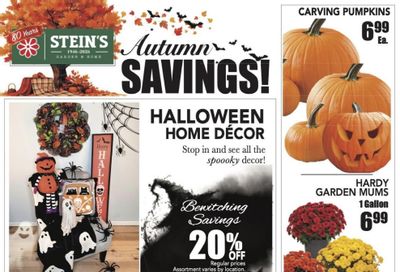 Stein's Garden and Home Weekly Ad September 23 - 29, 2026