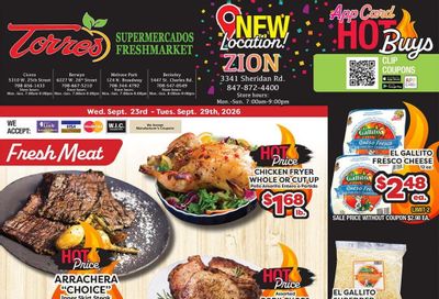 Torres Supermercado Weekly Ad September 23 - 29, 2026