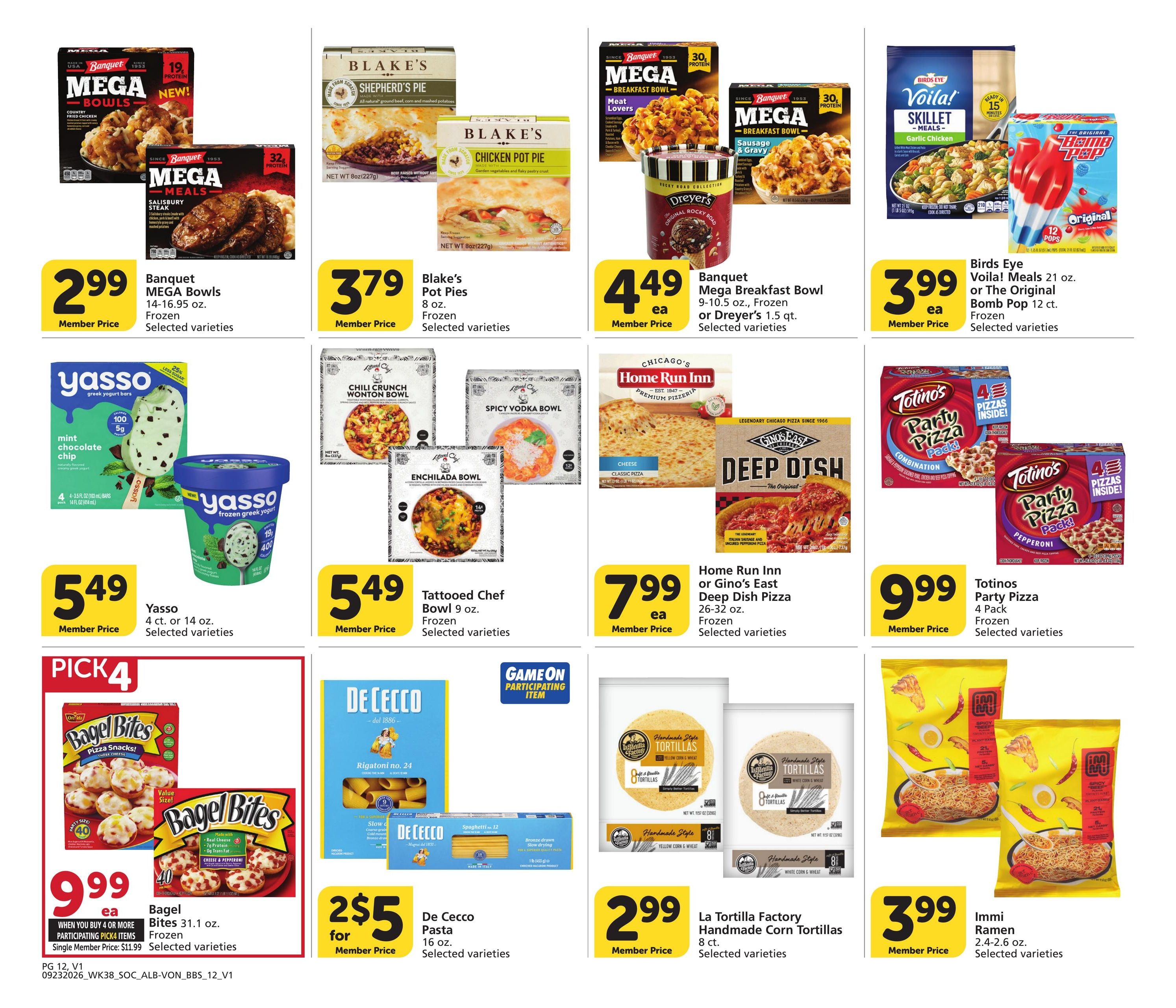 Vons (Alhambra Area, CA) Big Book of Savings Weekly Ad September 23 - October 20, 2026
