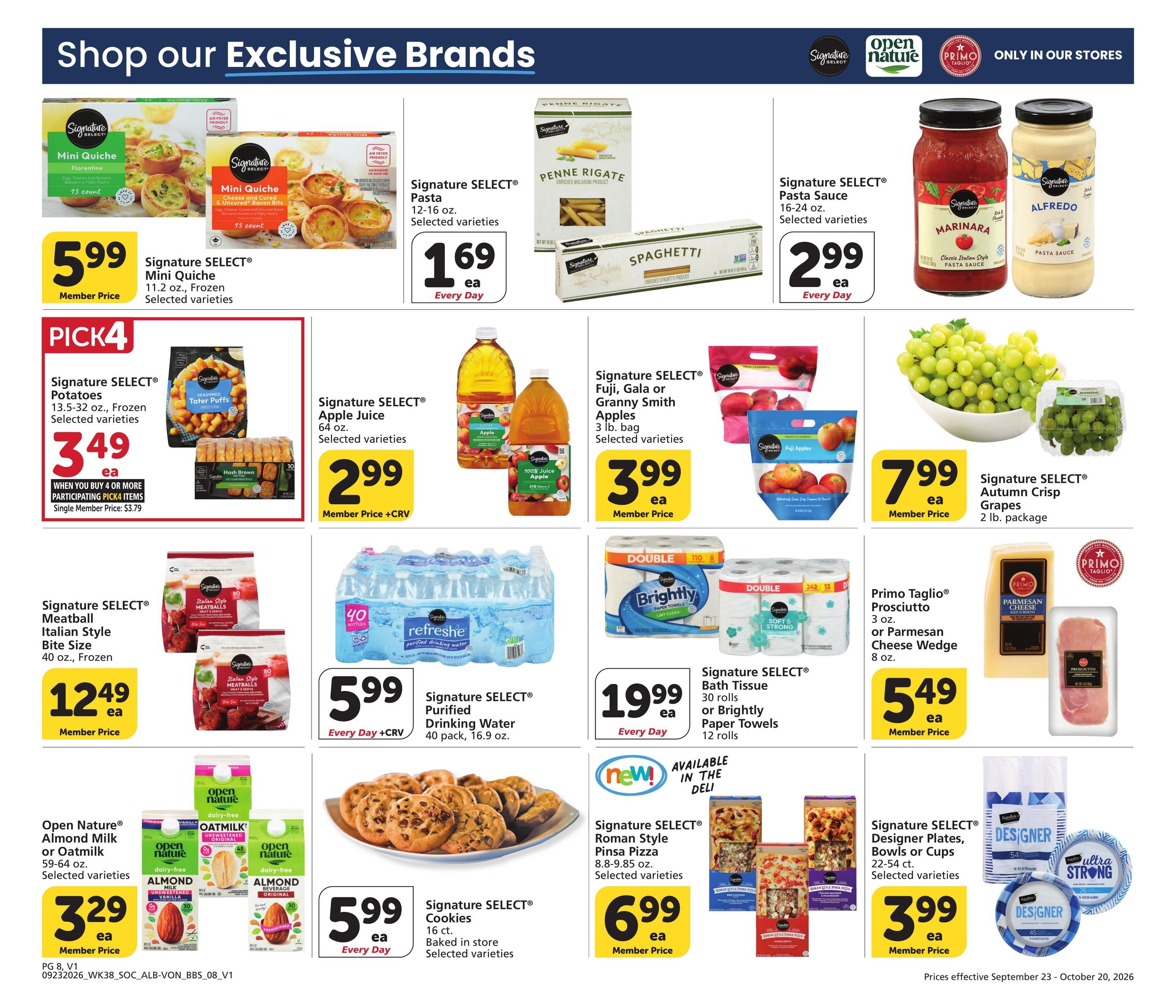 Vons (Alhambra Area, CA) Big Book of Savings Weekly Ad September 23 - October 20, 2026