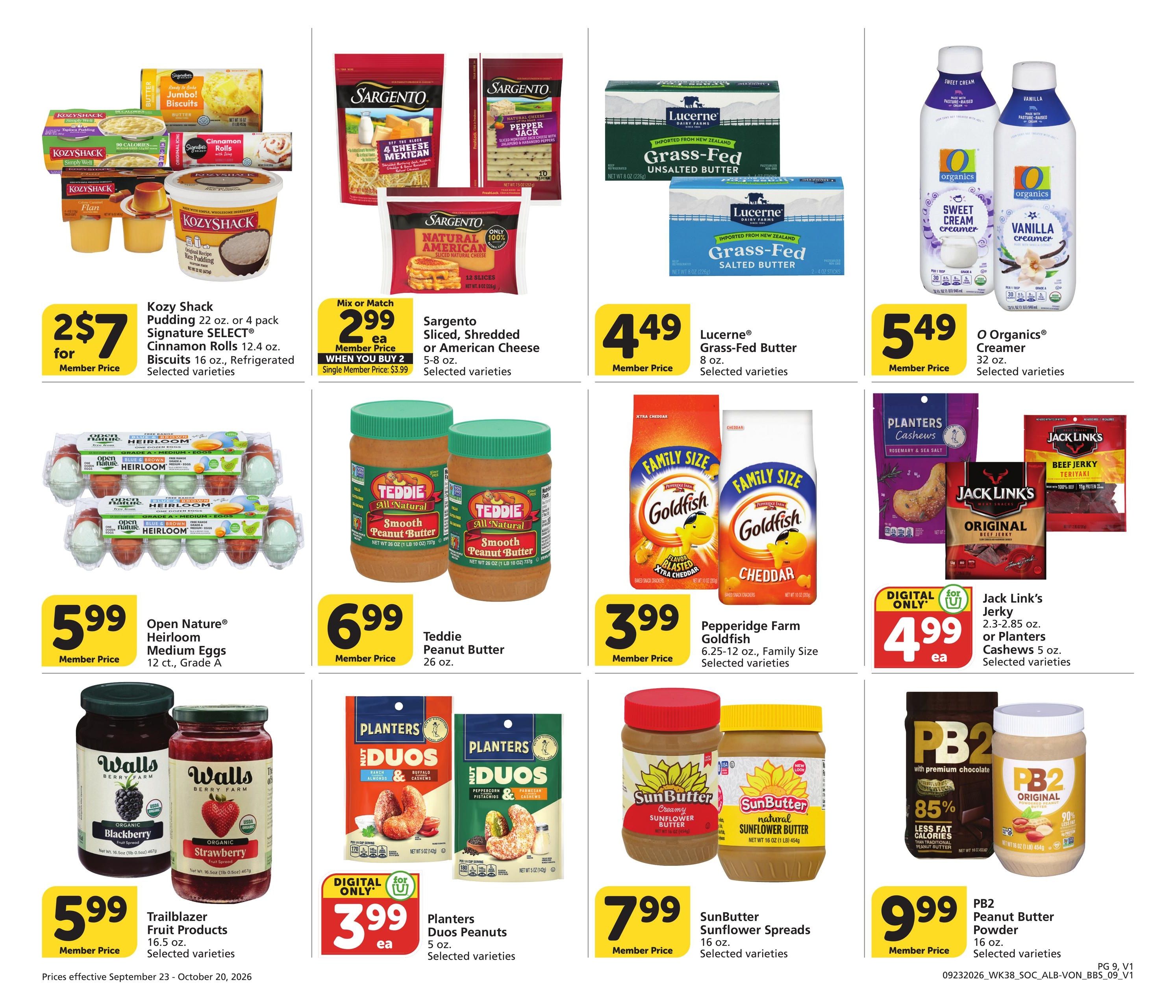 Vons (Alhambra Area, CA) Big Book of Savings Weekly Ad September 23 - October 20, 2026