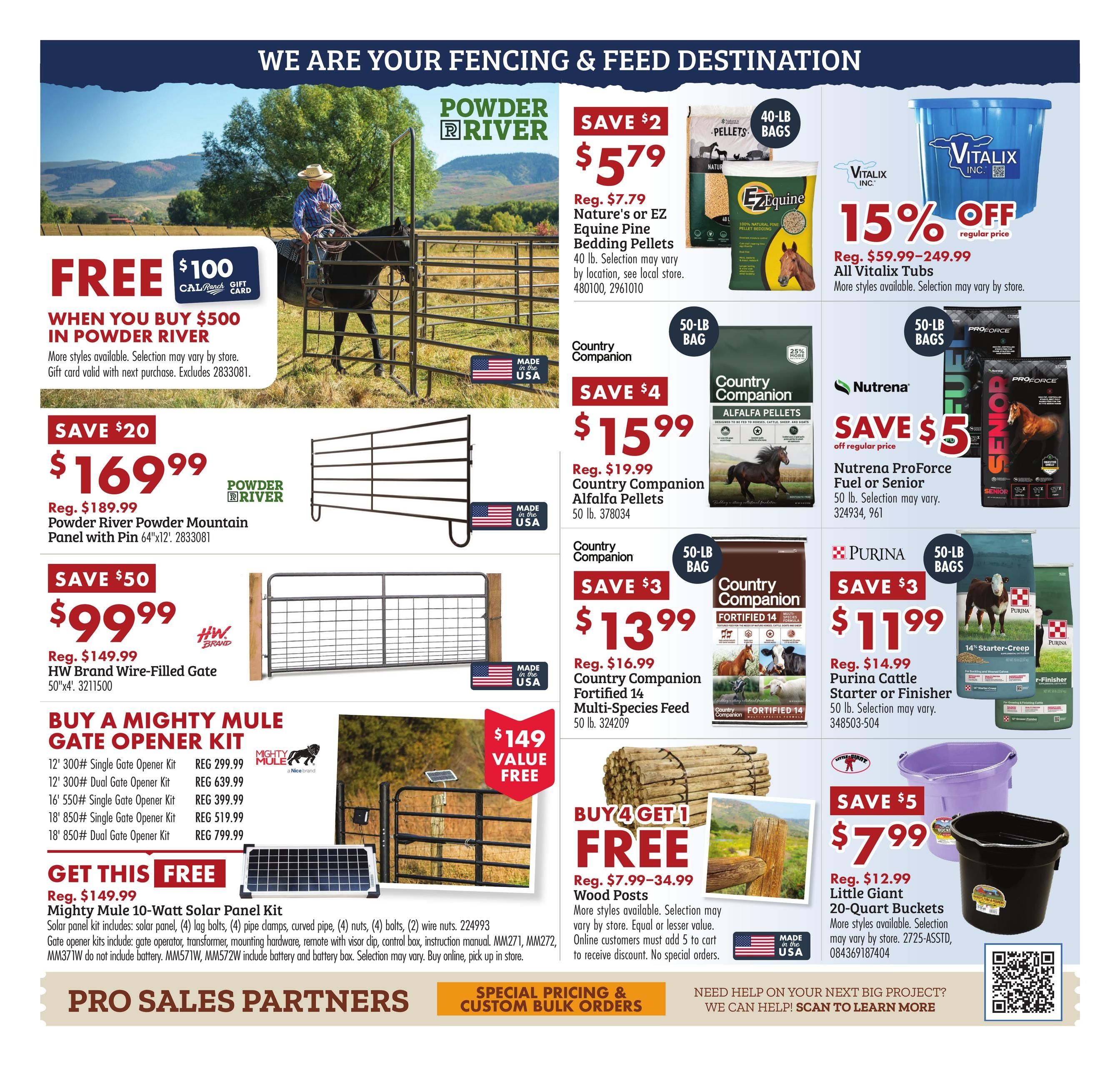 C-A-L Ranch Stores (Avondale Area, AZ) Anniversary Sale Weekly Ad September 23 - October 2, 2026