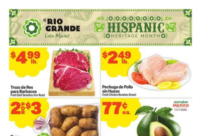 El Rio Grande (Dallas Area, TX) Weekly Ad September 23 - 29, 2026