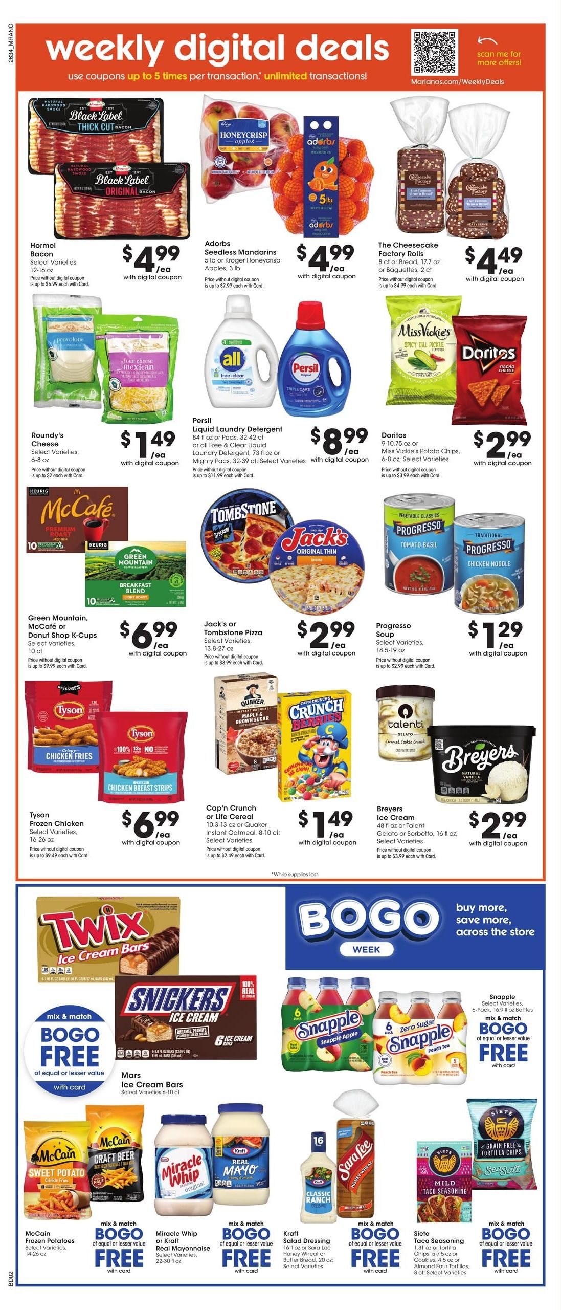 Mariano's (Chicago Area, IL) Weekly Ad September 23 - 29, 2026