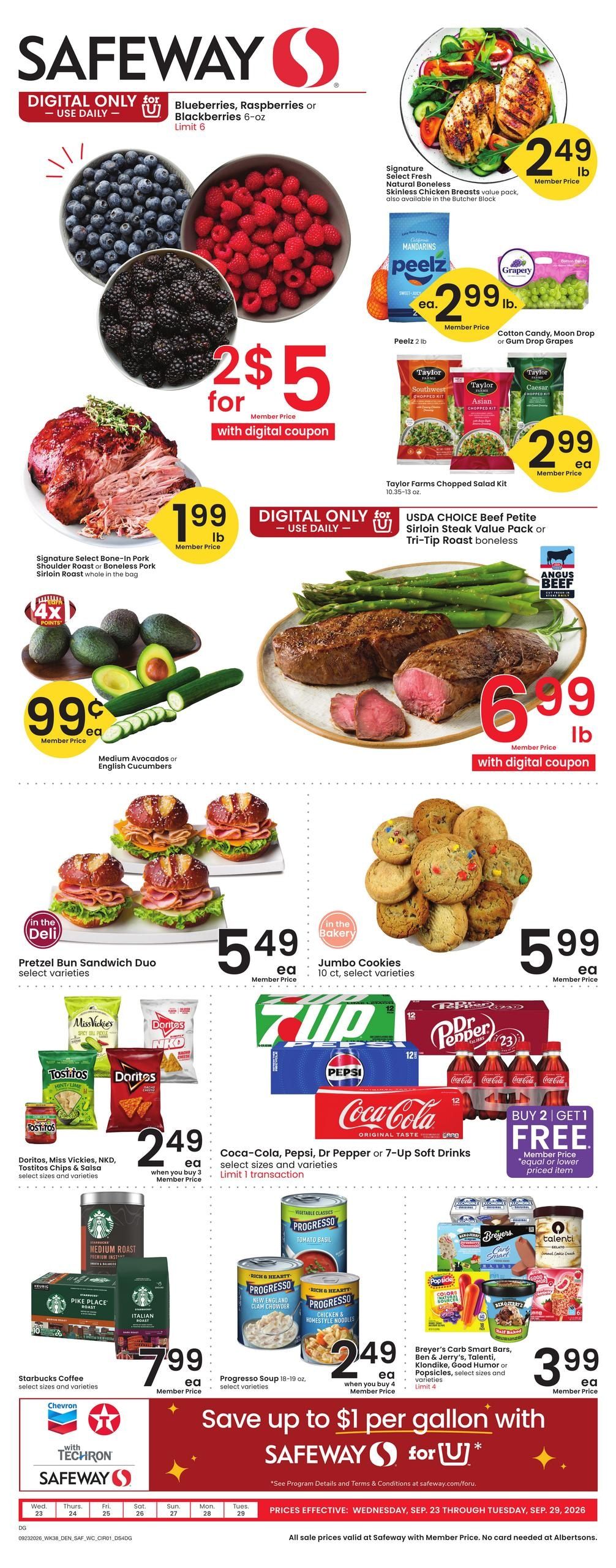 Safeway (Douglas Area, WY) Weekly Ad September 23 - 29, 2026
