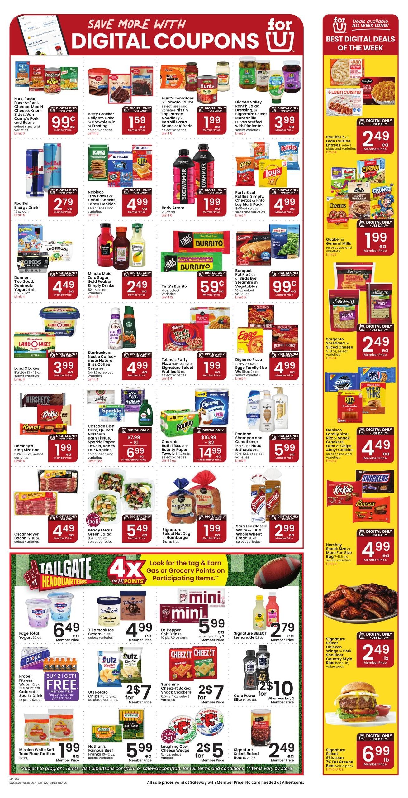 Safeway (Douglas Area, WY) Weekly Ad September 23 - 29, 2026