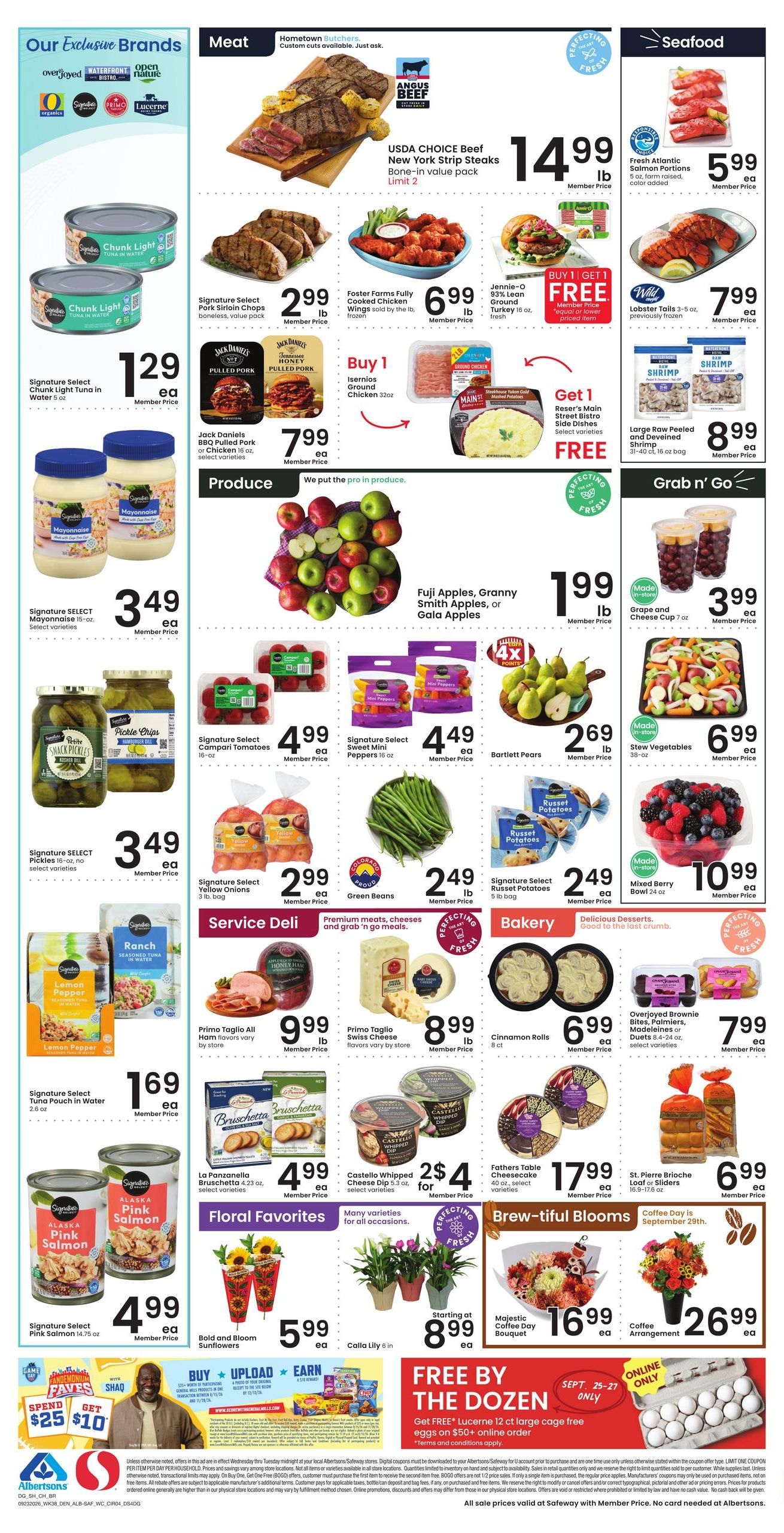 Safeway (Douglas Area, WY) Weekly Ad September 23 - 29, 2026