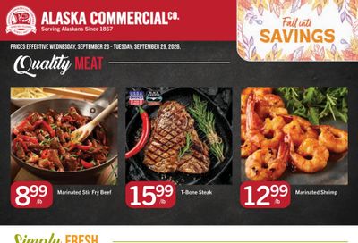 Alaska Commercial (Tenakee Springs Area, AK) Weekly Ad September 23 - 29, 2026