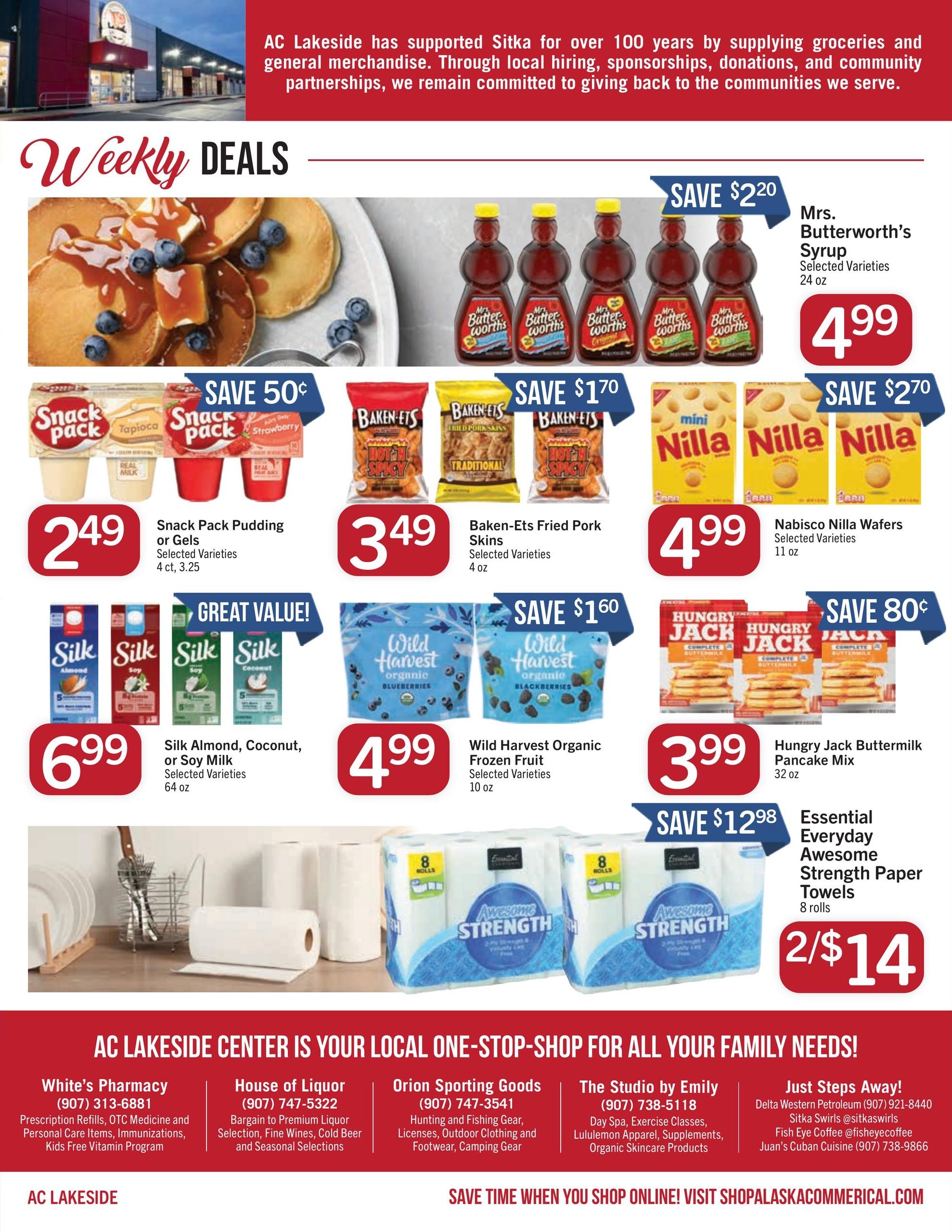 Alaska Commercial (Tenakee Springs Area, AK) Weekly Ad September 23 - 29, 2026