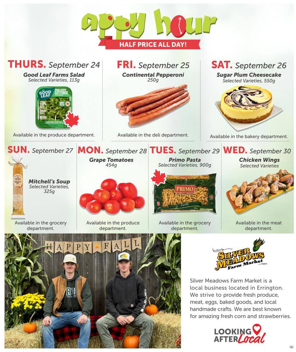 Quality Foods Flyer September 24 to 30