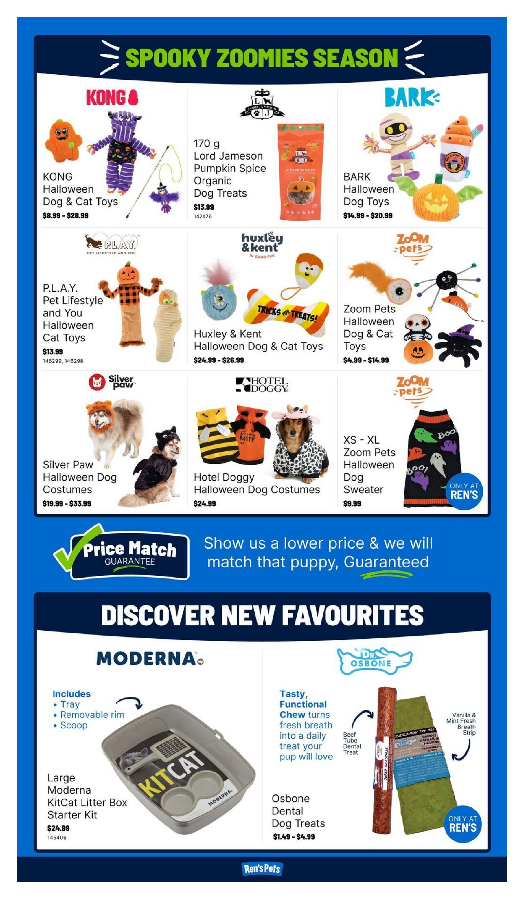 Ren's Pets Flyer September 24 to 30
