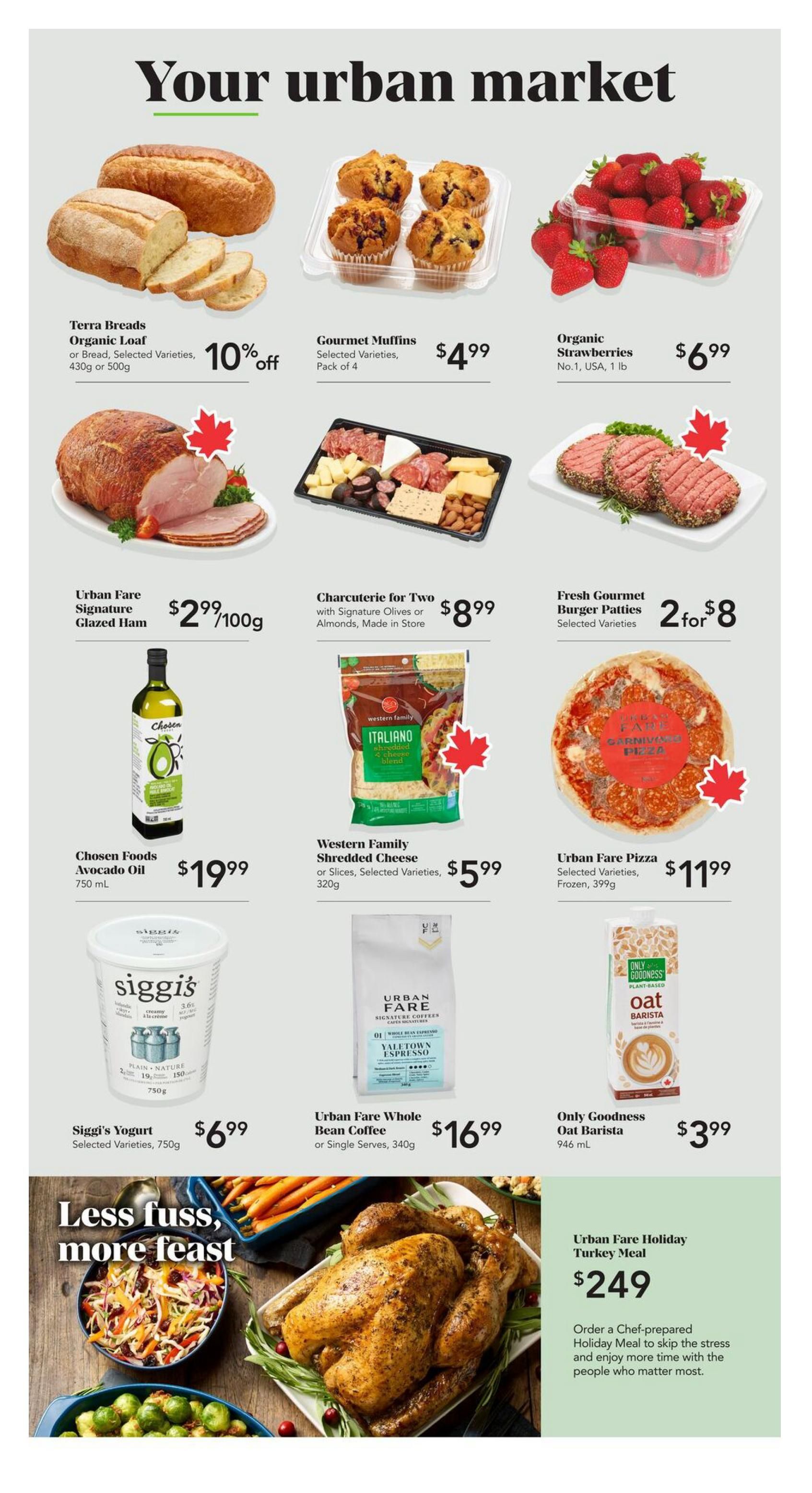 Urban Fare Flyer September 24 to 30