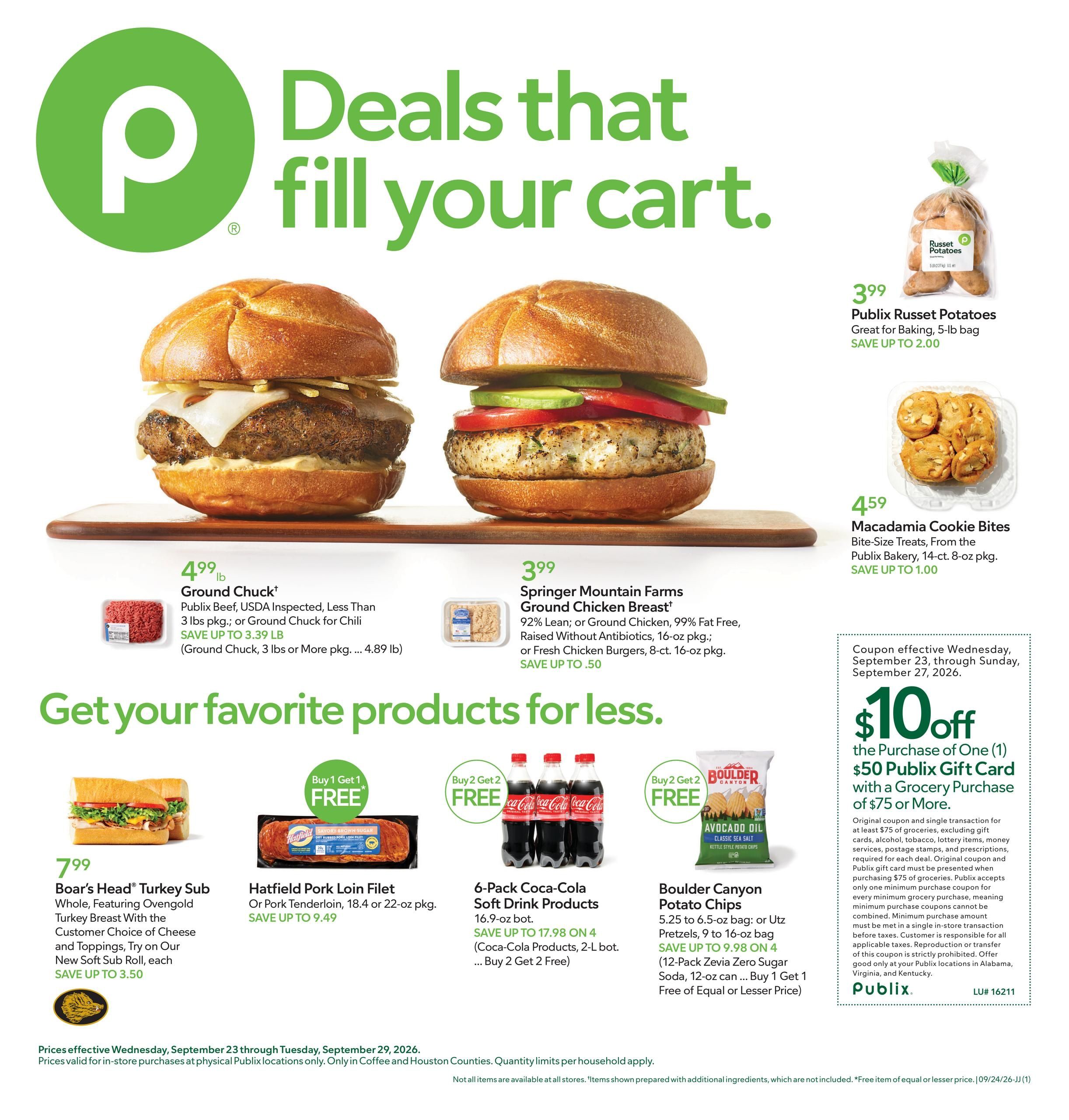 Publix (Dothan Area, AL) Weekly Ad September 23 - 29, 2026