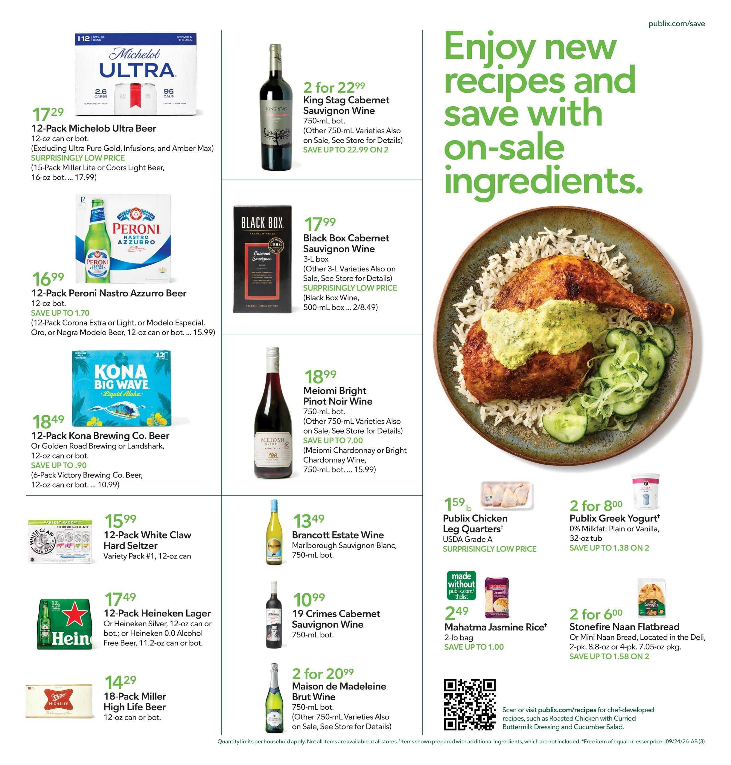Publix (Eastman-Macon Area, GA) Weekly Ad September 23 - 29, 2026