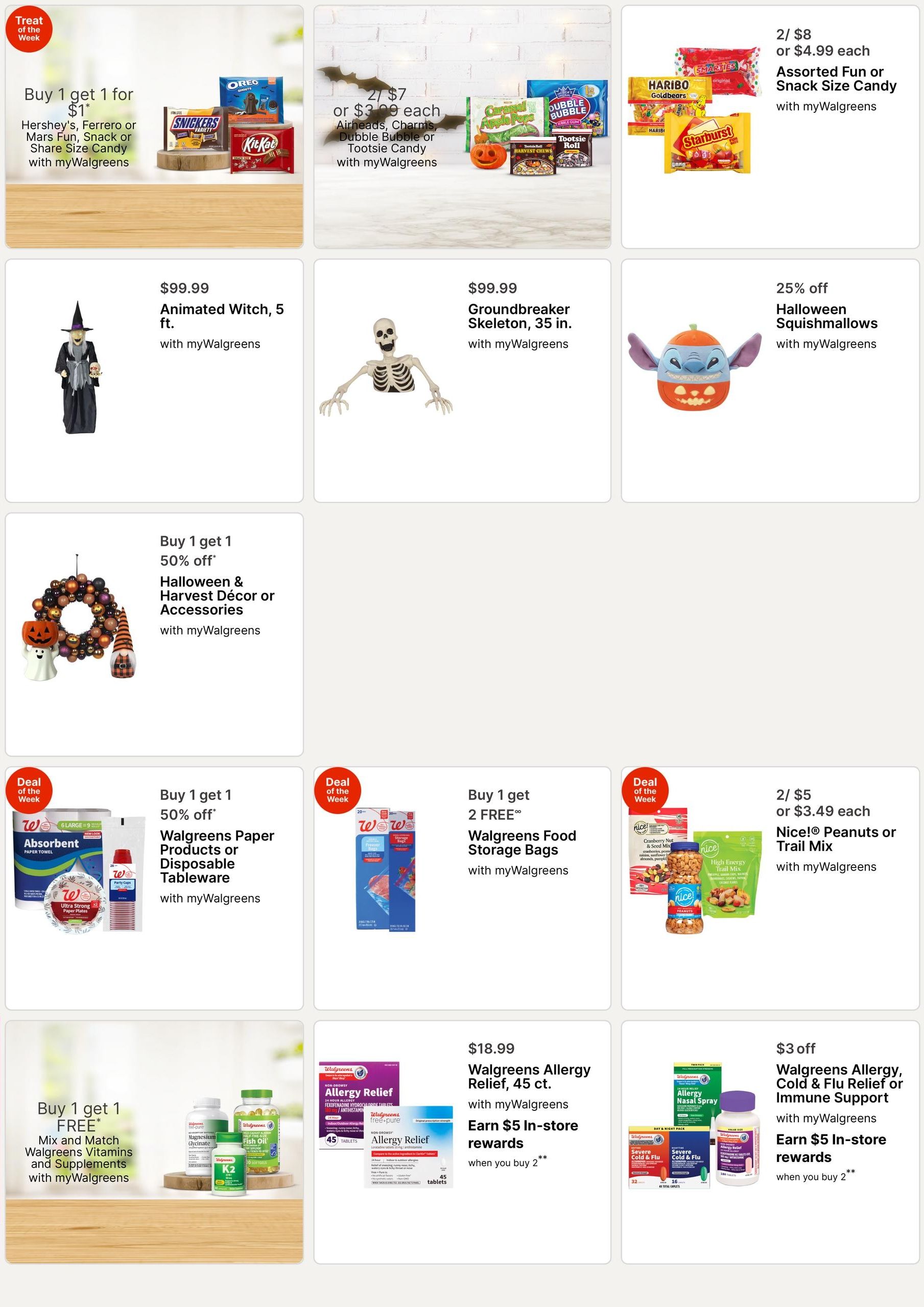 Walgreens (Timpson Area, TX) Weekly Ad September 27 - October 3, 2026