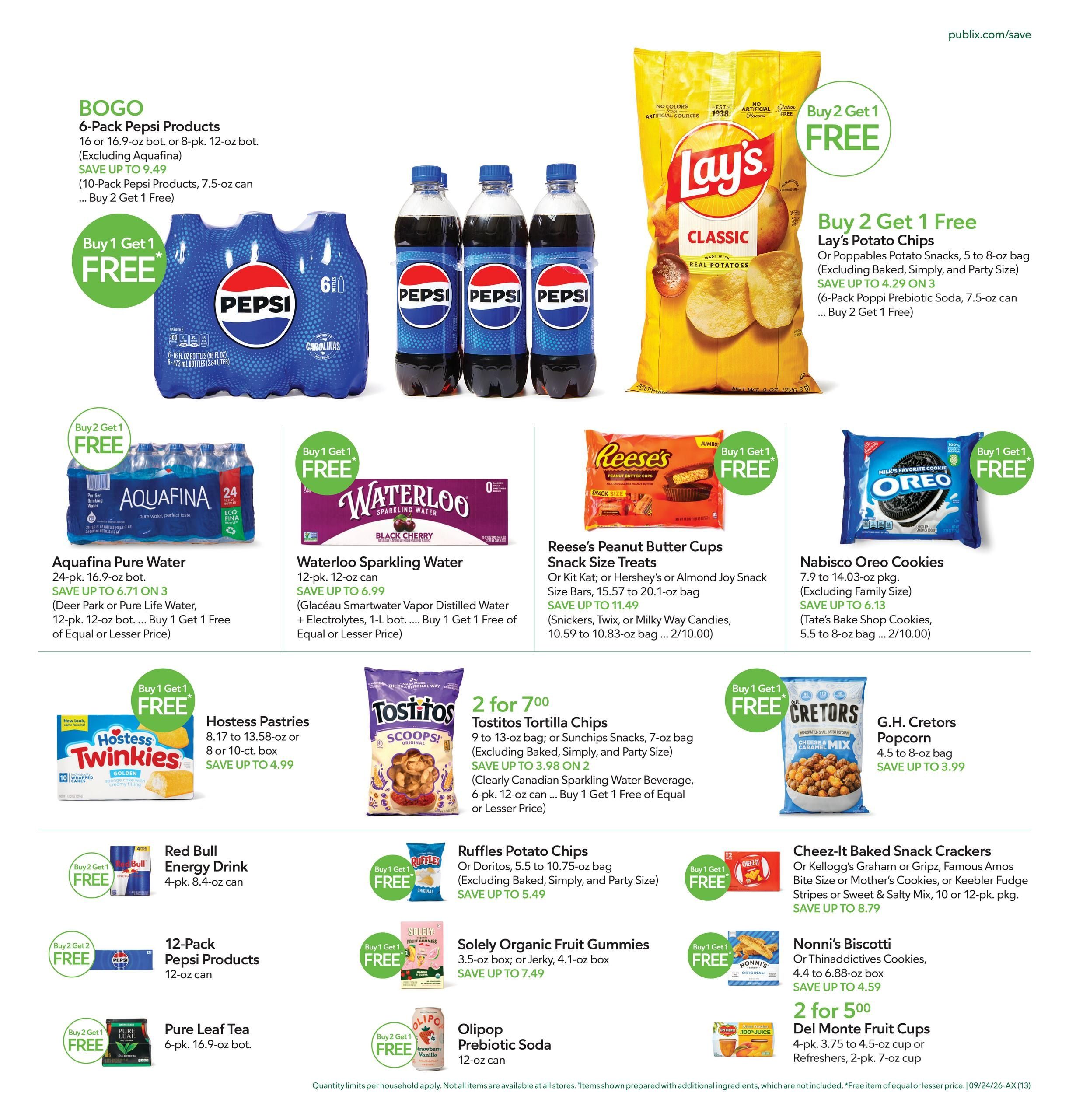 Publix (Carrollton Area, AL) Weekly Ad September 23 - 29, 2026