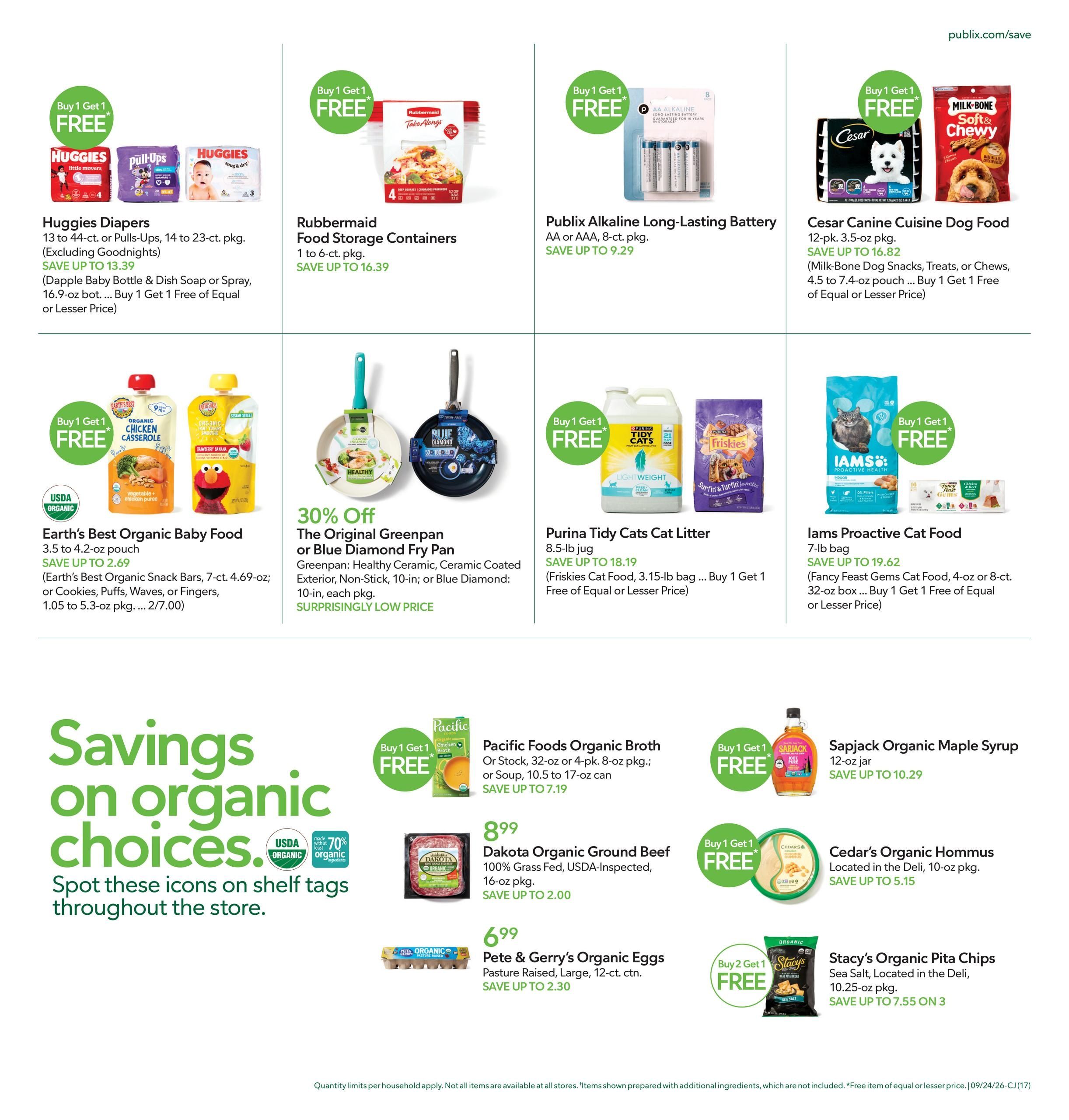 Publix (Newport Area, NC) Weekly Ad September 23 - 29, 2026