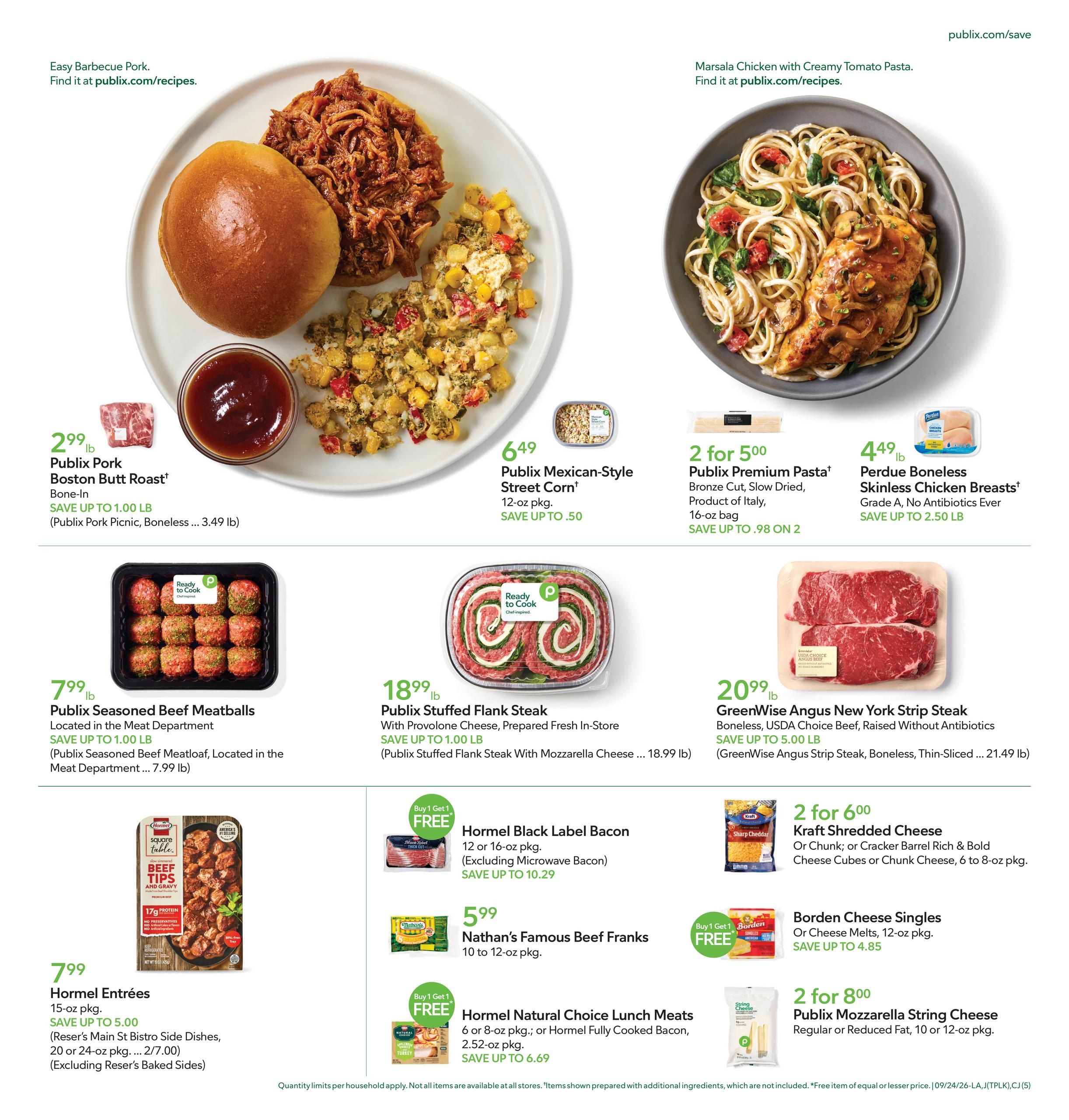 Publix (Pensacola Area, FL) Weekly Ad September 23 - 29, 2026