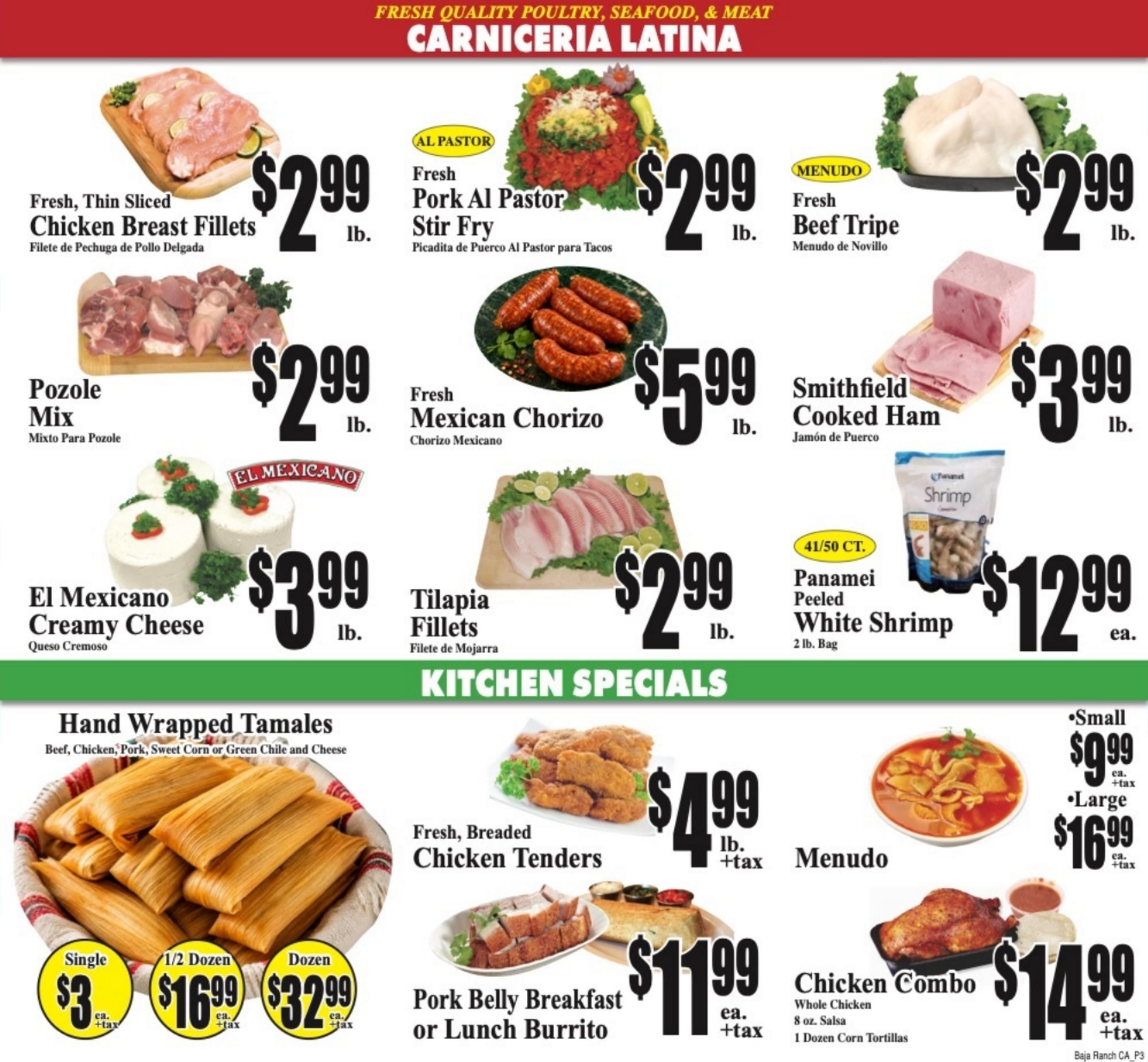 Baja Ranch Supermarket Weekly Ad September 23 - 29, 2026