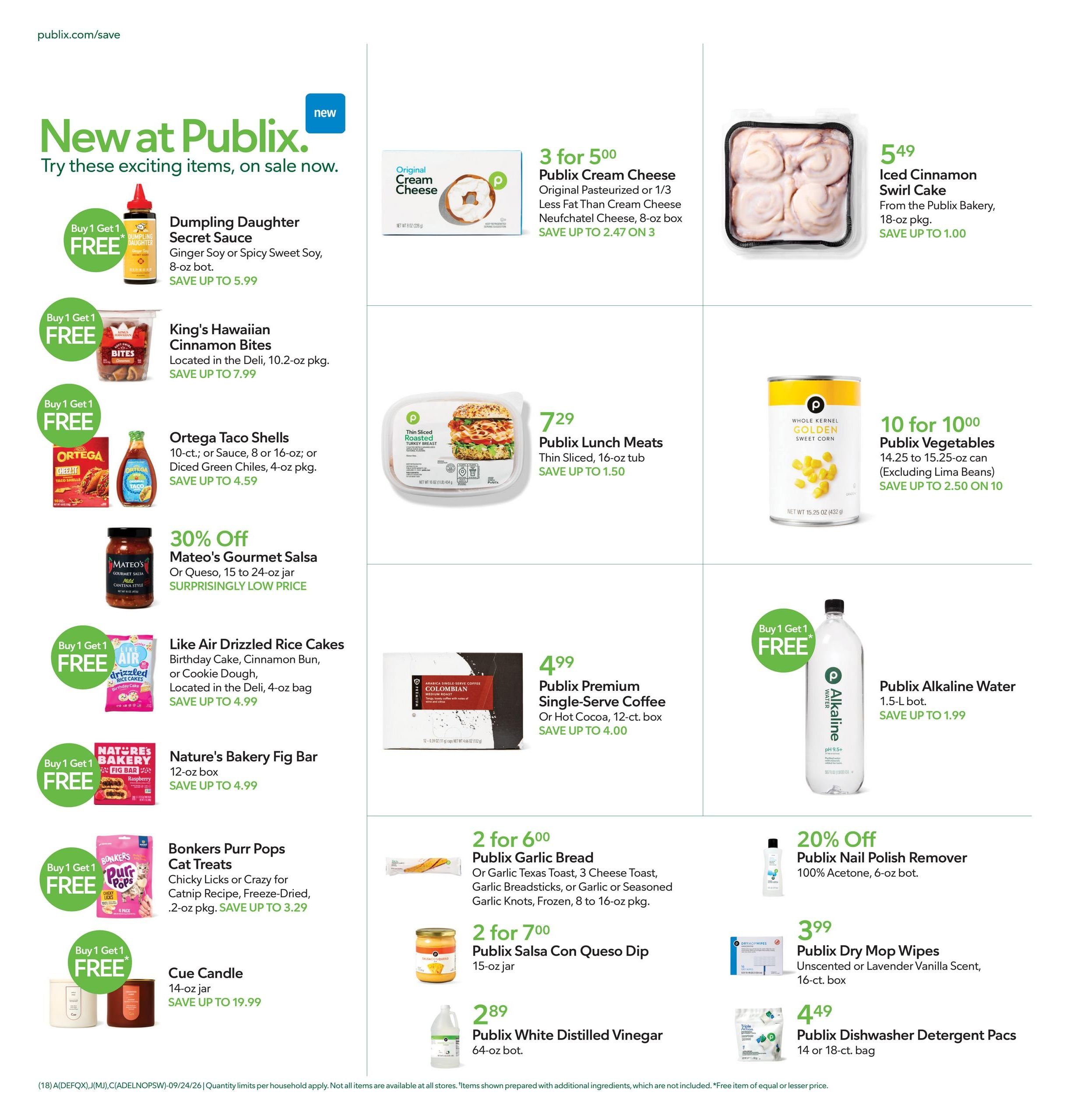 Publix (Richmond Area, VA) Weekly Ad September 23 - 29, 2026