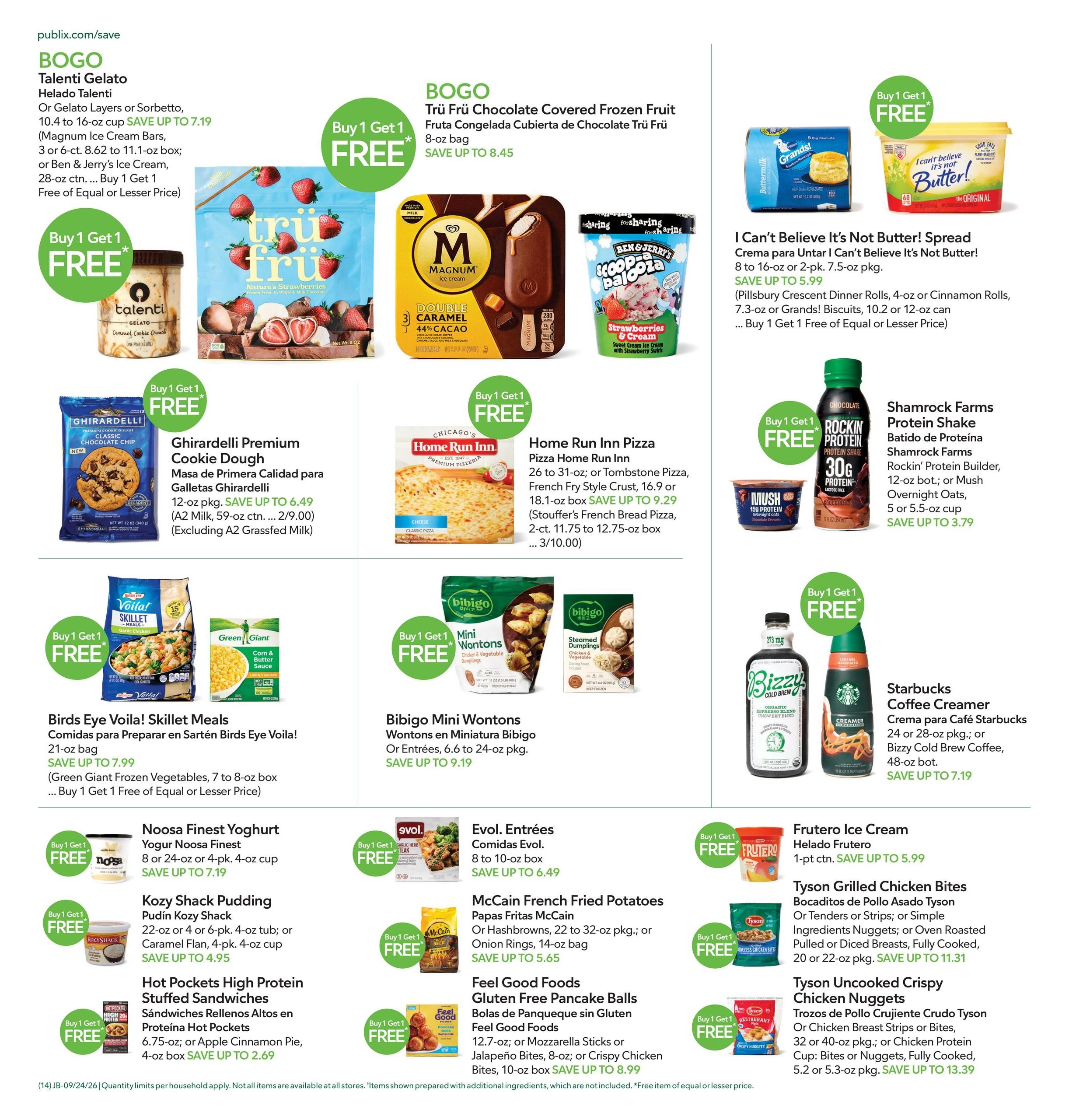 Publix (Savannah Area, GA) Anuncio Semanal Español Weekly Ad September 23 - 29, 2026