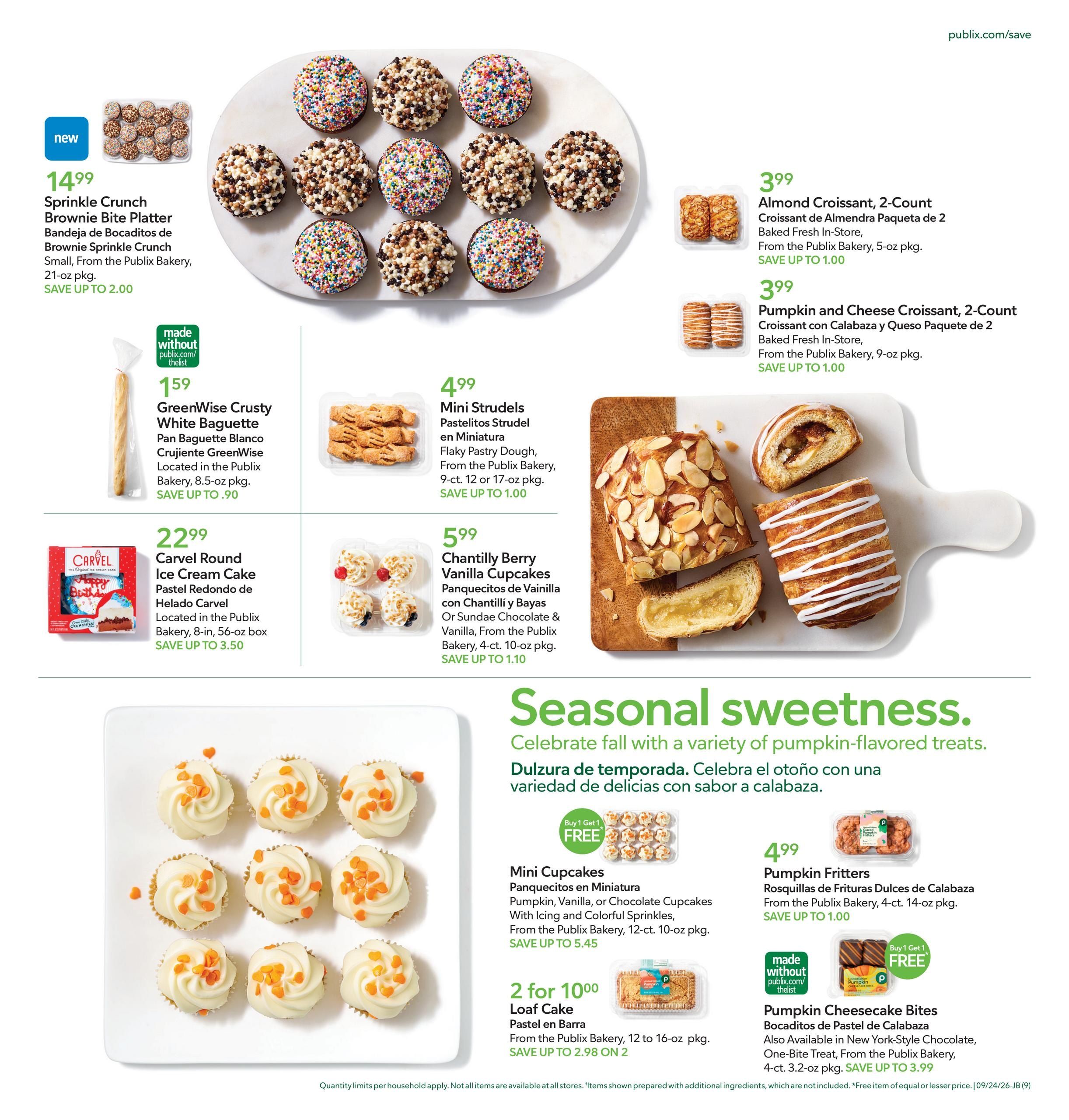 Publix (Savannah Area, GA) Anuncio Semanal Español Weekly Ad September 23 - 29, 2026