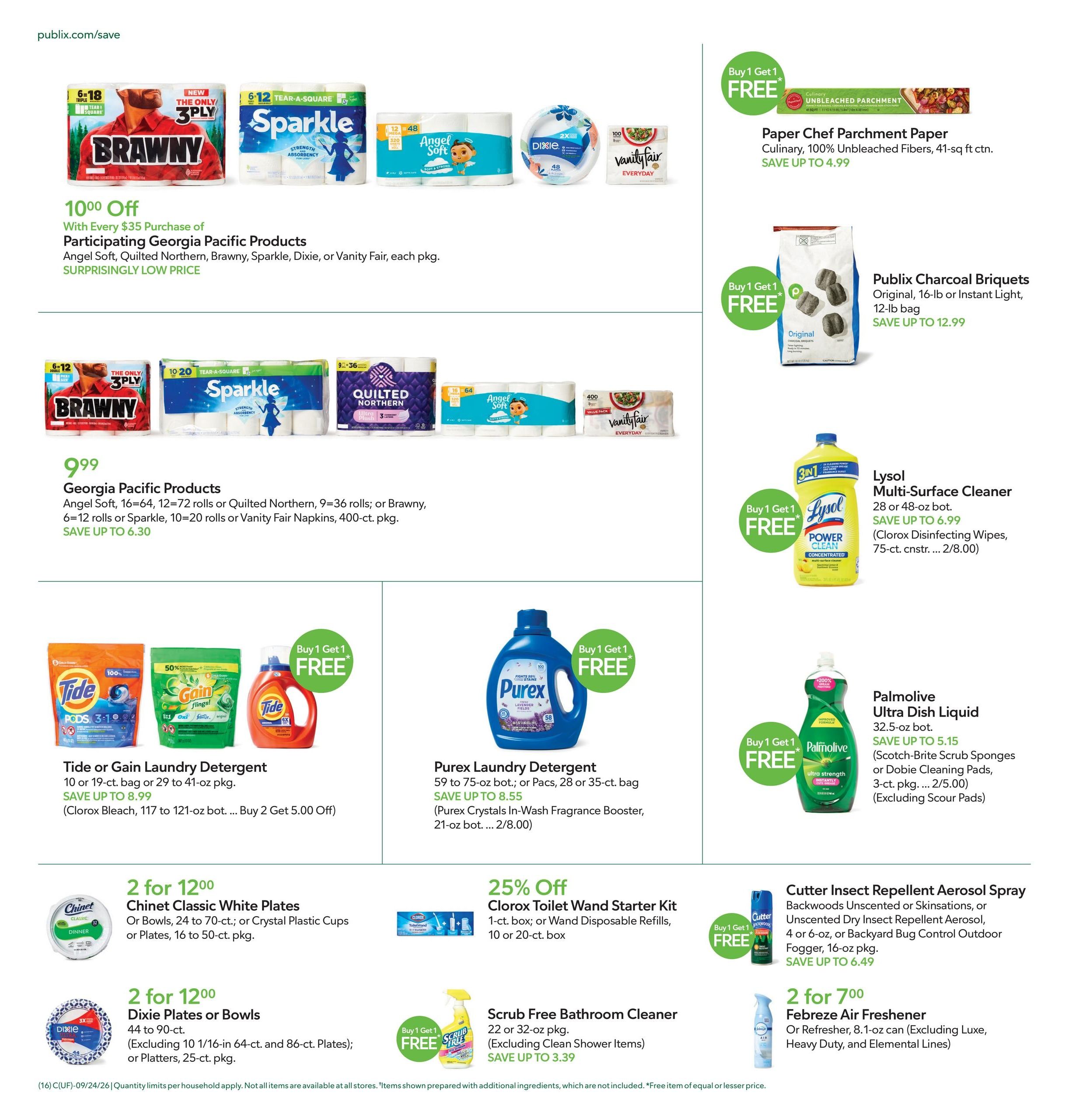 Publix (Wilmington Area, NC) Weekly Ad September 23 - 29, 2026